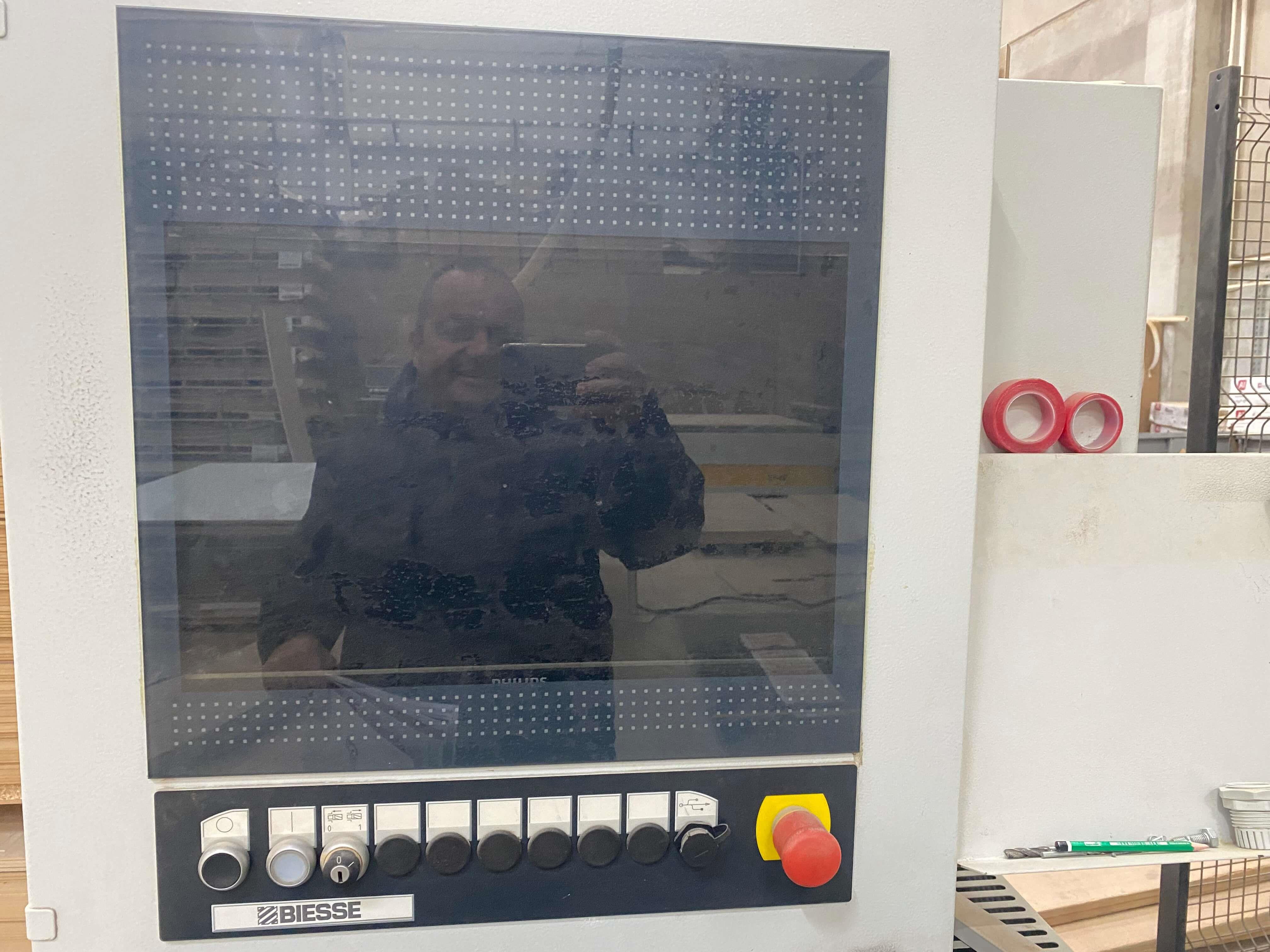 Biesse Rover K 1532 G Çift Taraflı Yatay Kapı Frezeli Cnc Makinesi (2014)