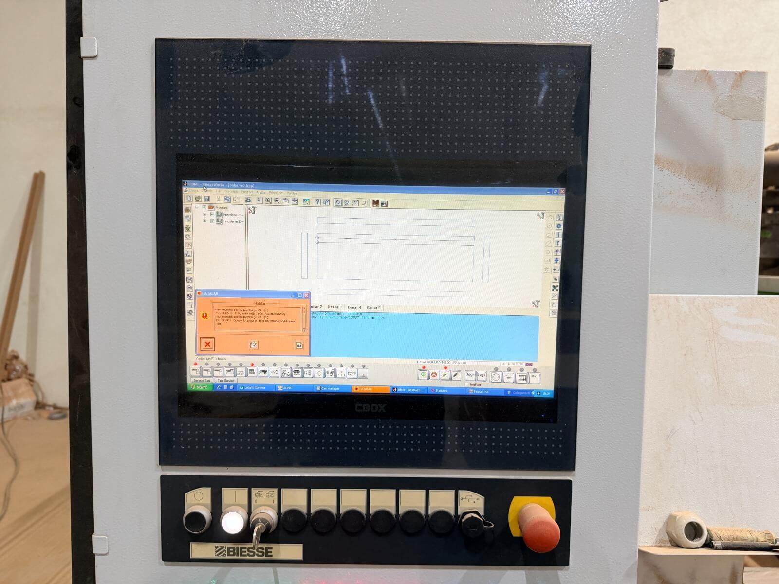 Biesse Rover K 1532 G Cnc Makinesi (2014)