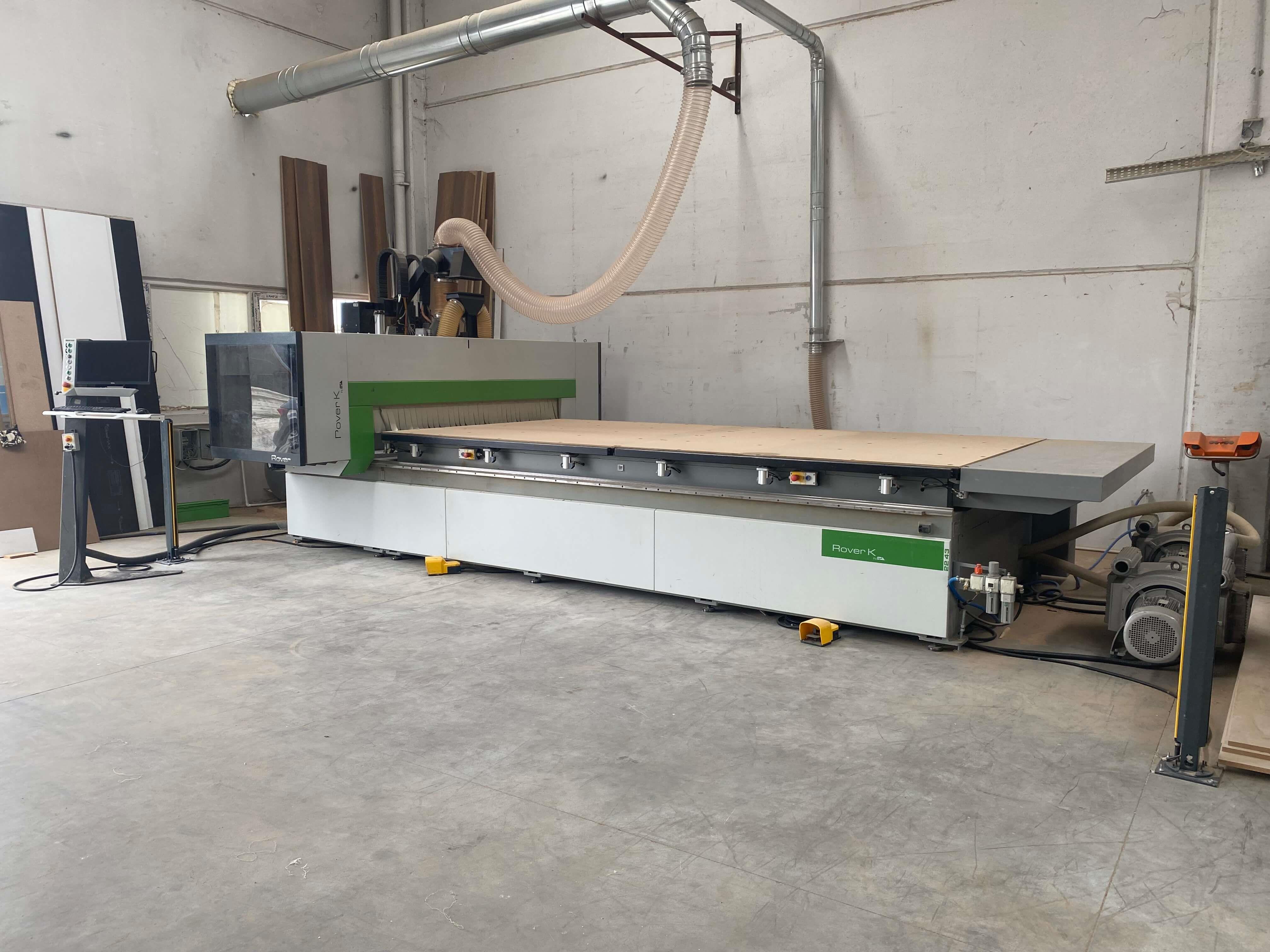 Biesse Rover K Ft 2243 Düz Tabla Cnc Router Makinesi (2017)