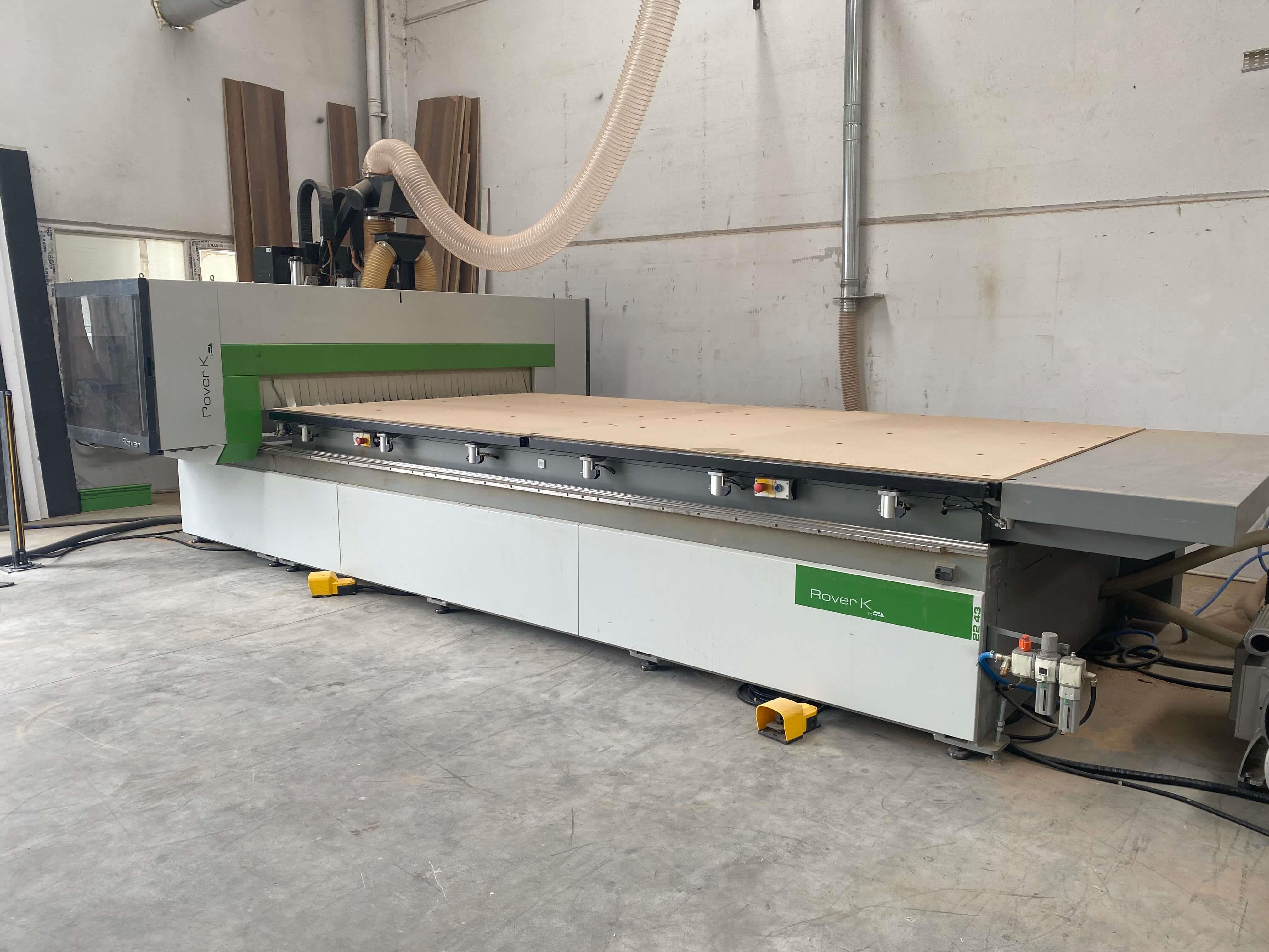 Biesse Rover K Ft 2243 Düz Tabla Cnc Router Makinesi (2017)