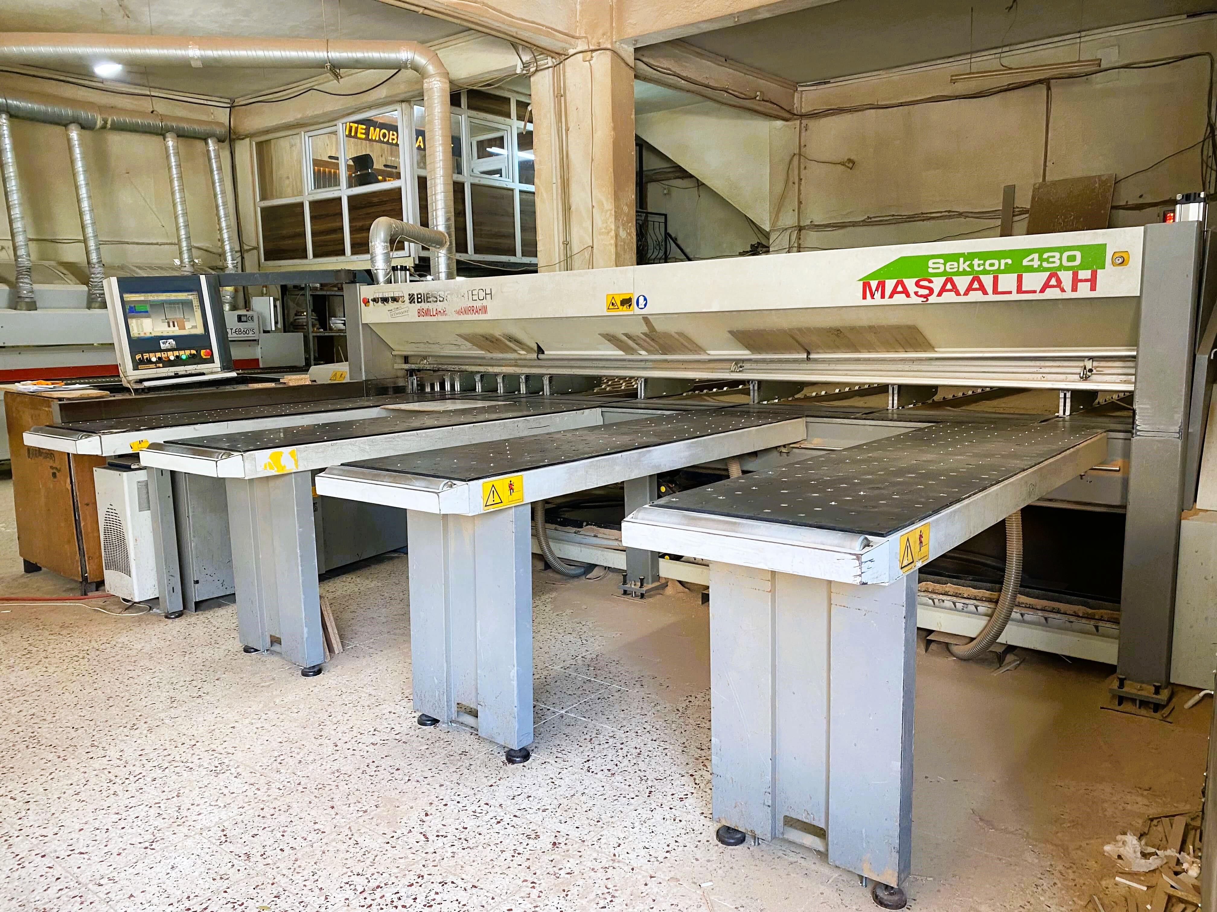 Biesse Sektor 430 Panel Ebatlama Makinesi (2010)