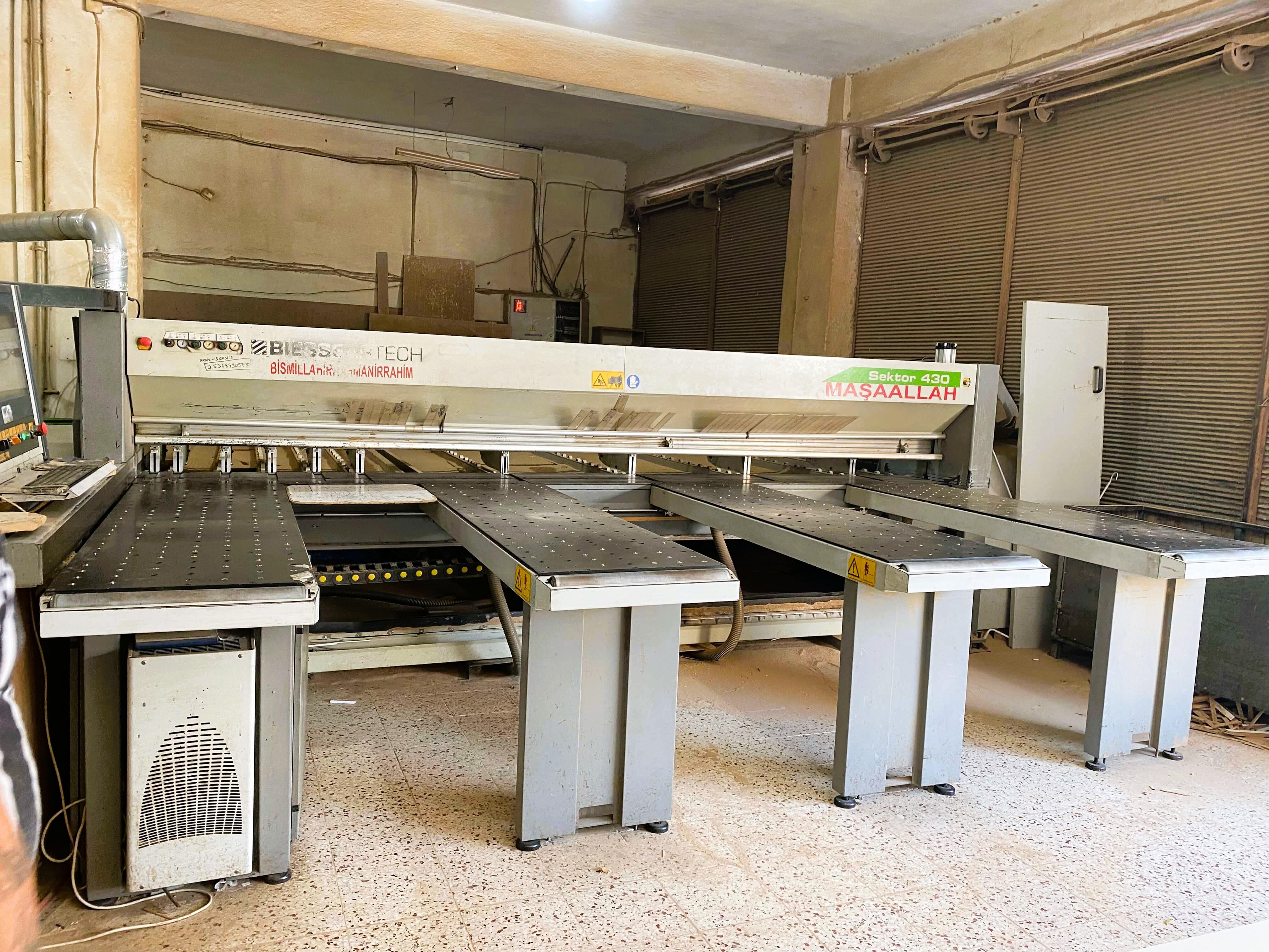 Biesse Sektor 430 Panel Ebatlama Makinesi (2010)