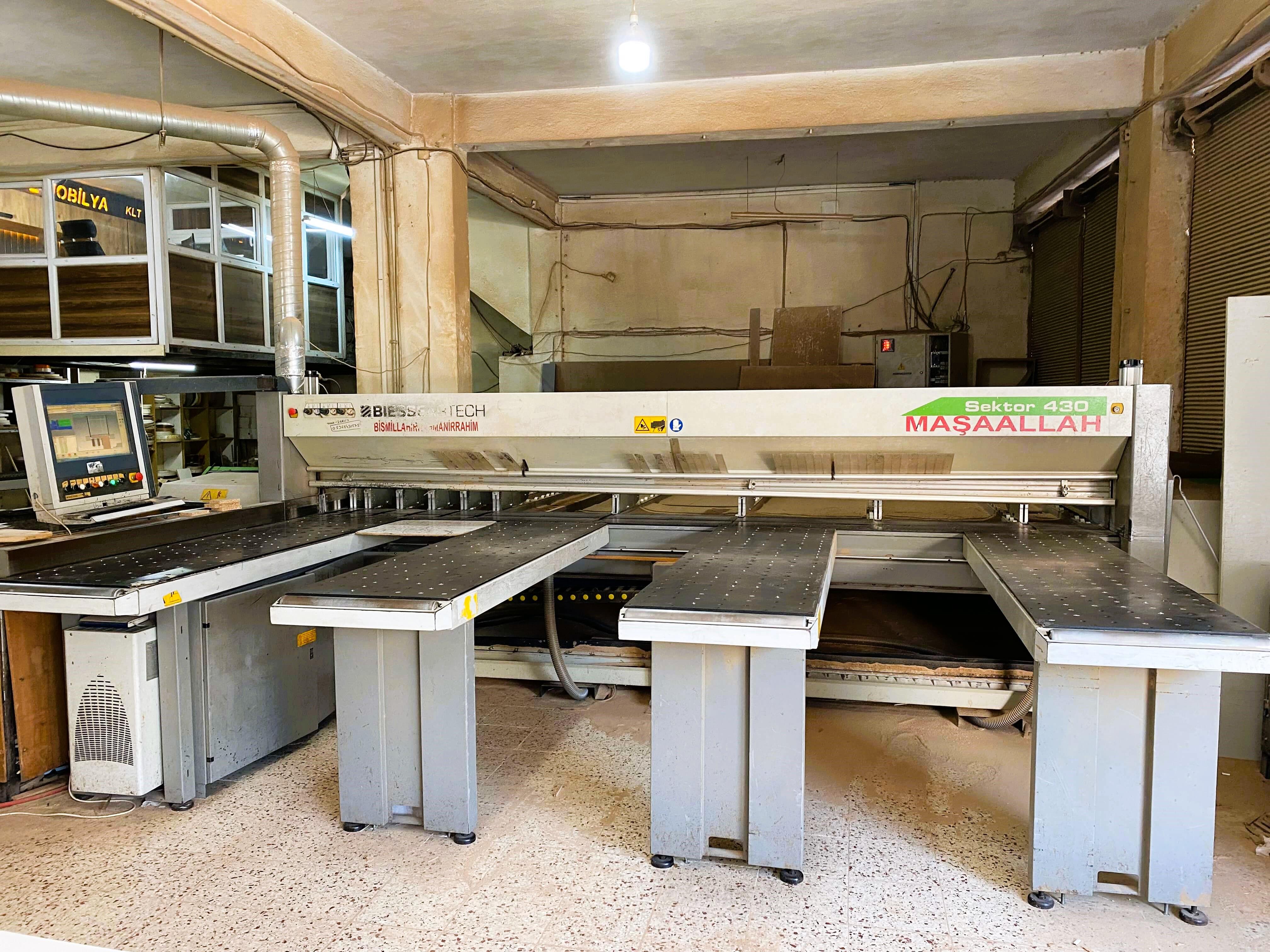Biesse Sektor 430 Panel Ebatlama Makinesi (2010)