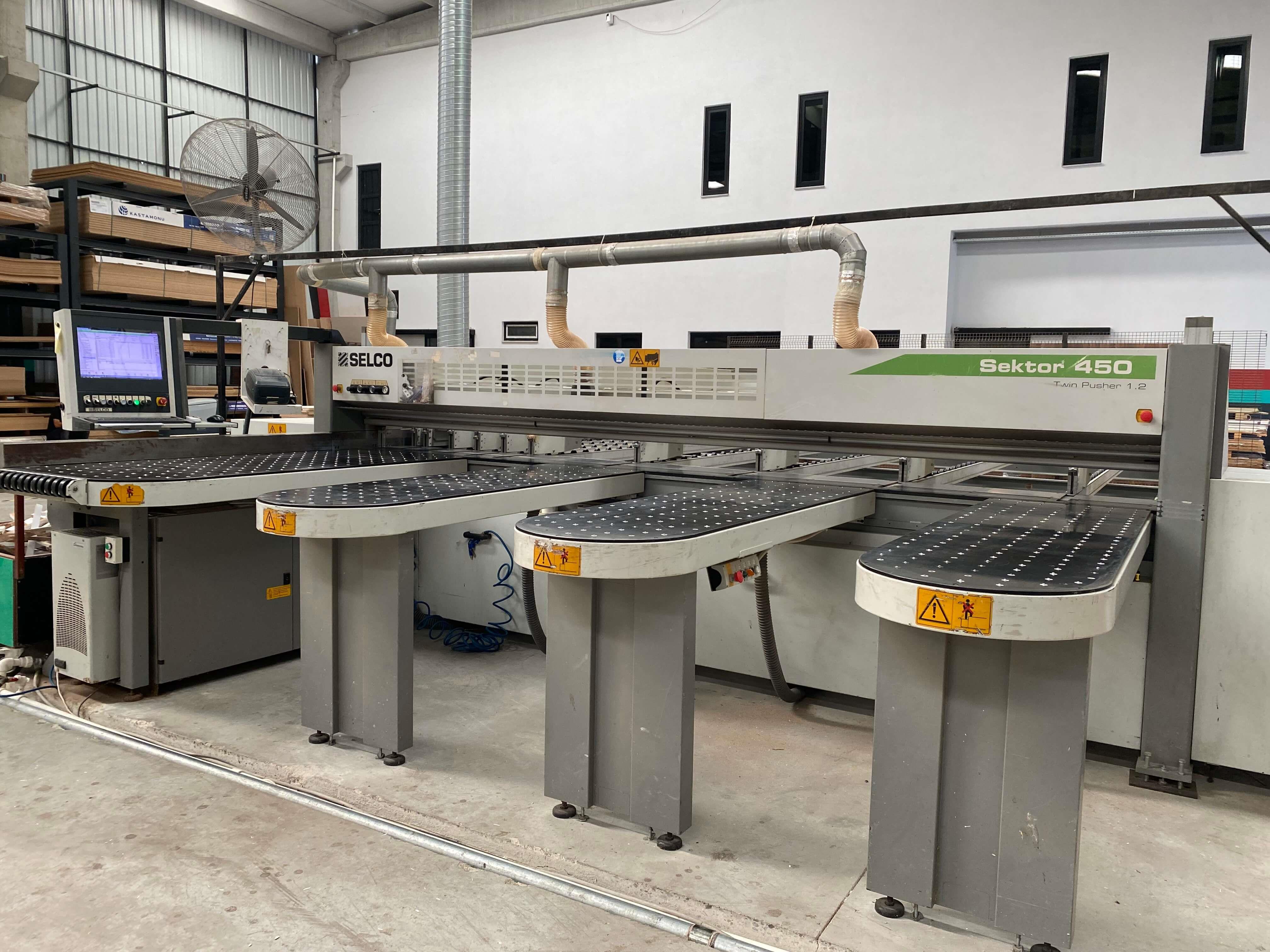 Biesse Sektör 450 Twin Pusher Panel Ebatlama Makinesi (2015)