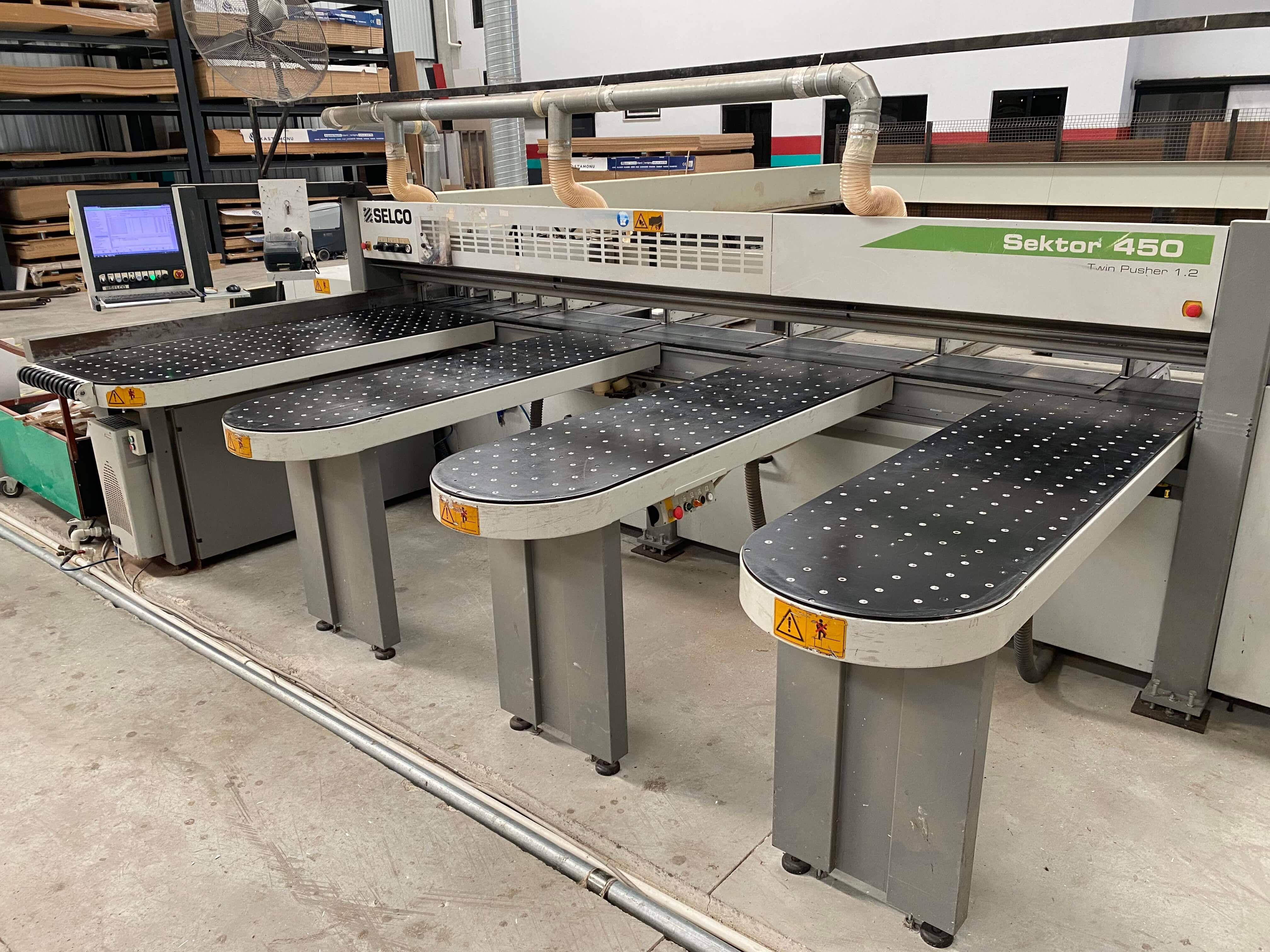 Biesse Sektör 450 Twin Pusher Panel Ebatlama Makinesi (2015)