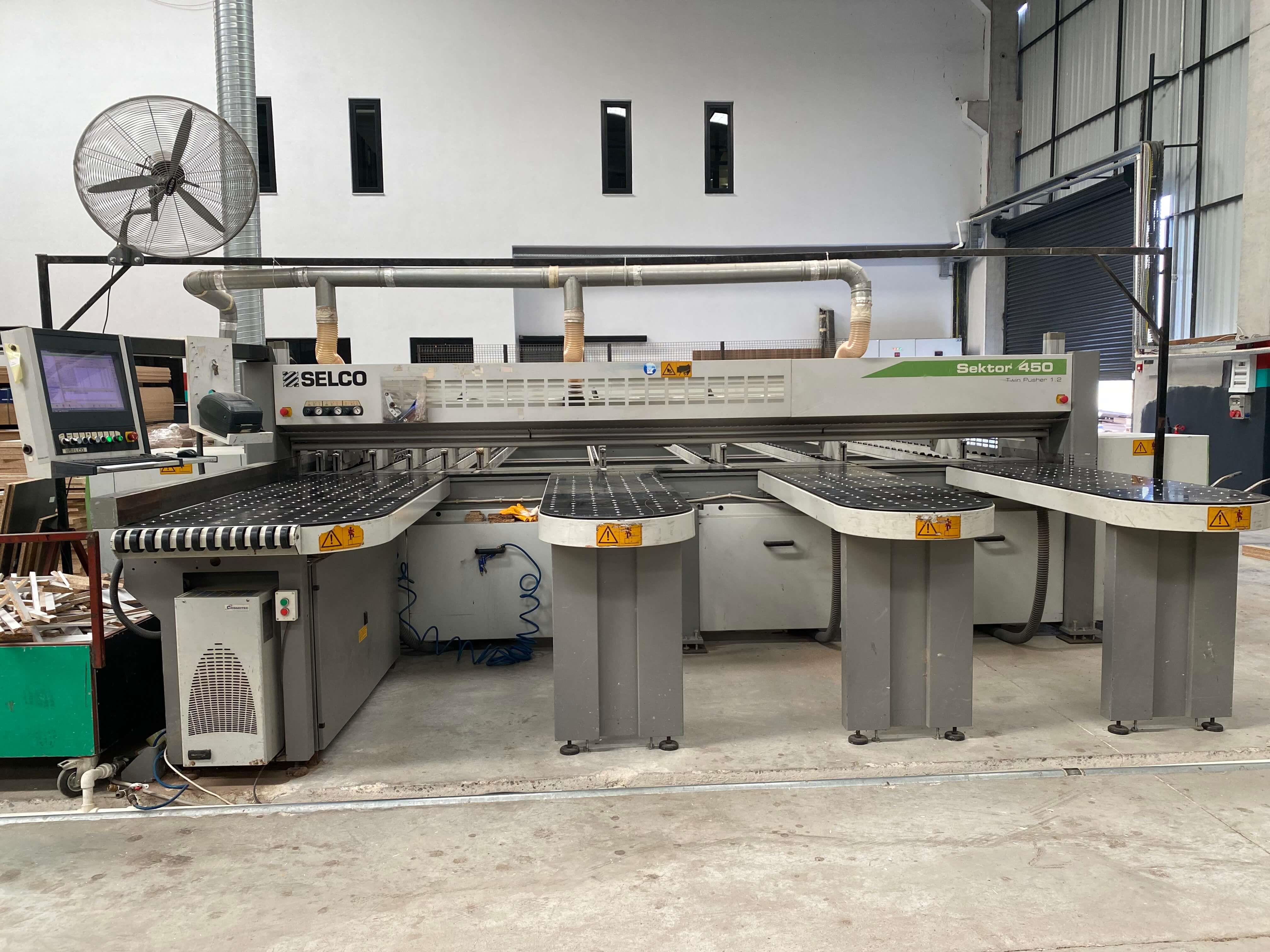 Biesse Sektör 450 Twin Pusher Panel Ebatlama Makinesi (2015)