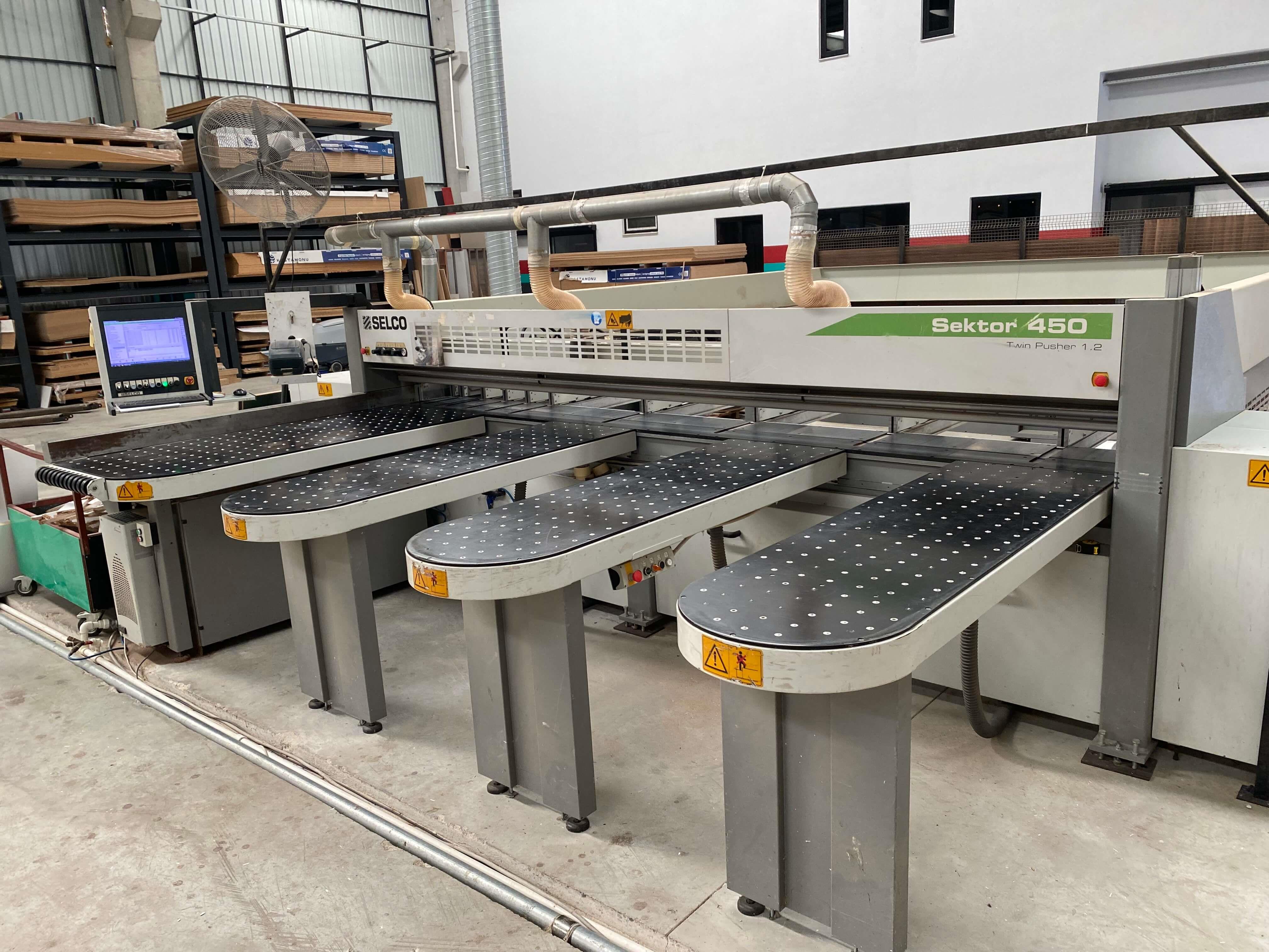 Biesse Sektör 450 Twin Pusher Panel Ebatlama Makinesi (2015)