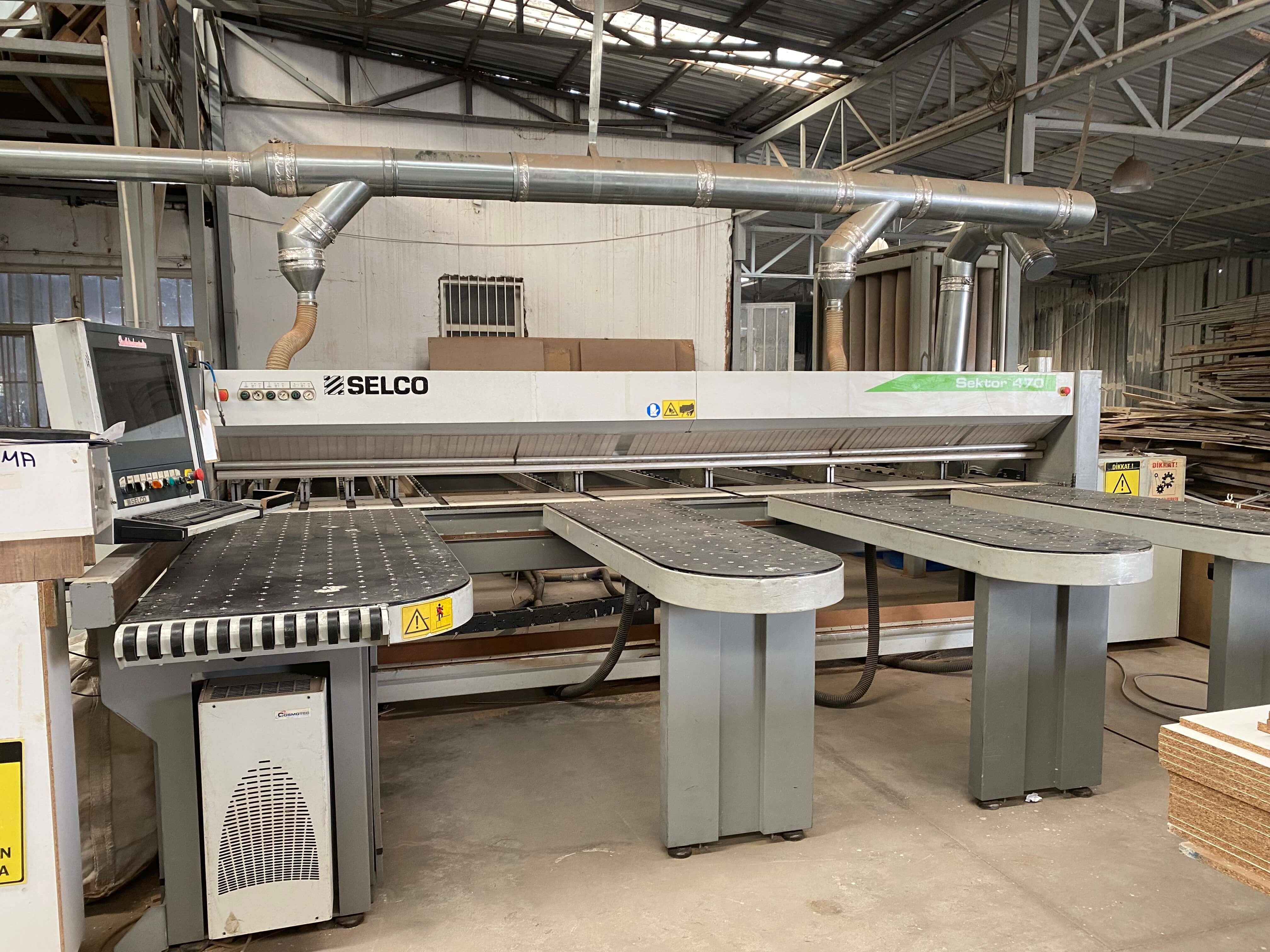 Biesse Sektor 470 Panel Ebatlama Makinesi (2012)