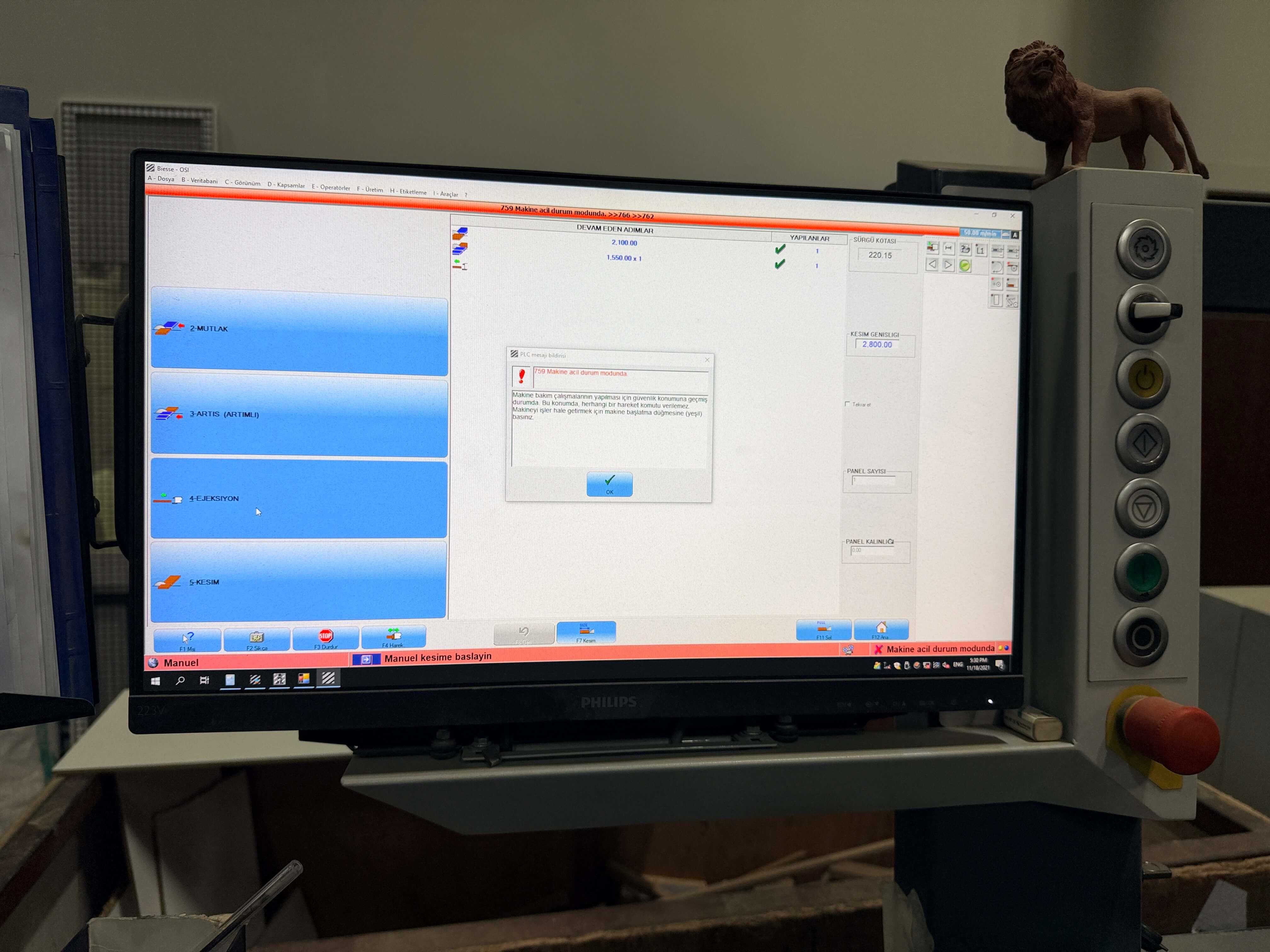 Biesse Selco Sk 4 Panel Ebatlama Makinesi (2021)
