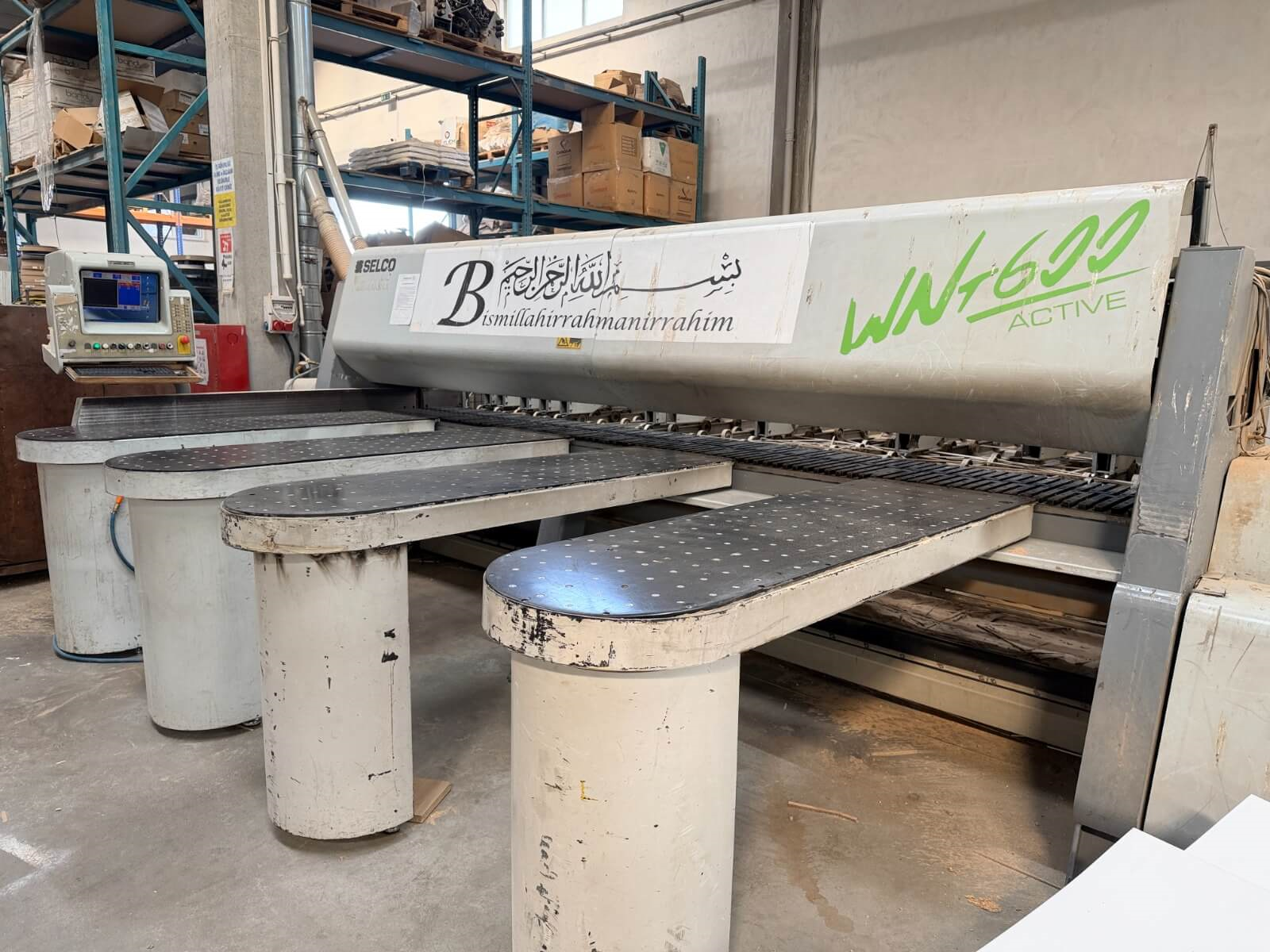BİESSE Selco Wnt 600 Asansörlü Panel Ebatlama Makinesi (2003)