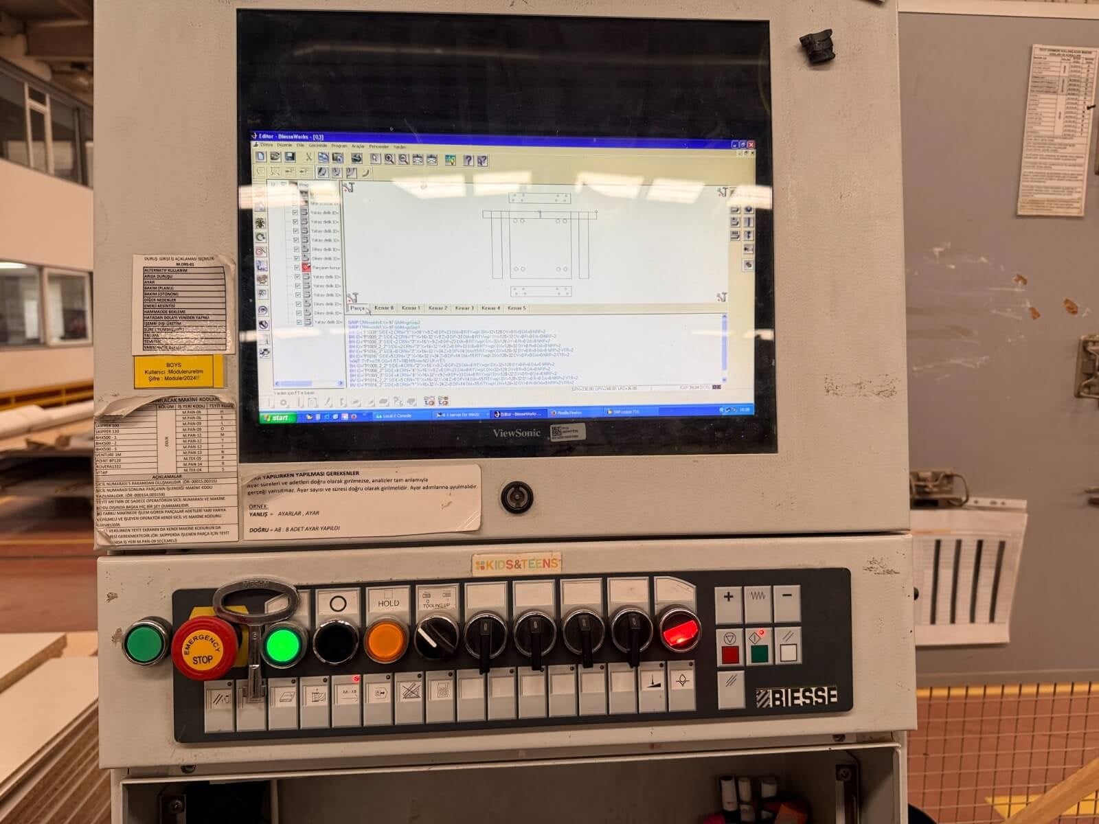 BİESSE Skipper 100 Cnc Makinesi (2007)