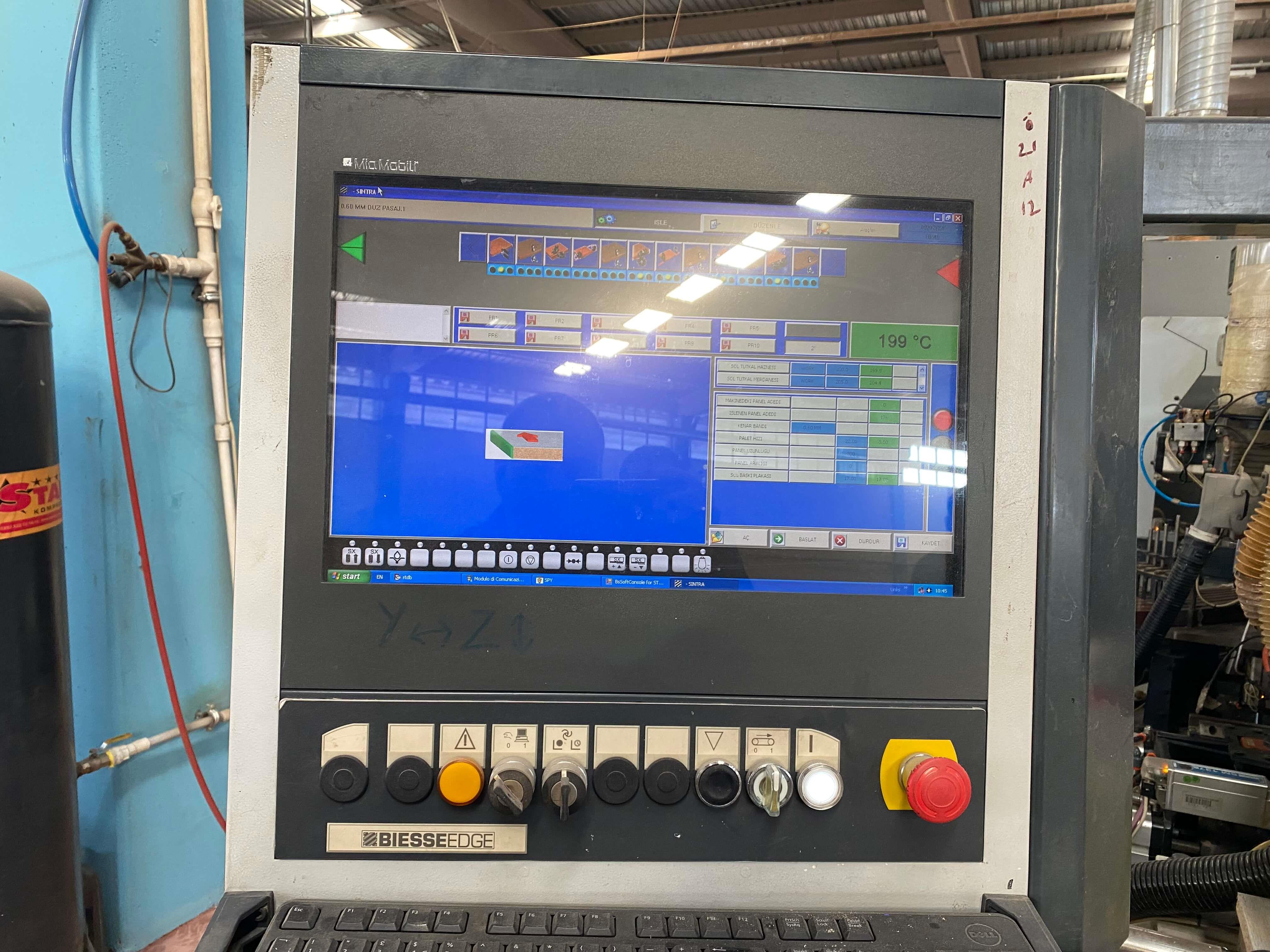 Biesse Stream B1 Servo Otomatik Kenar Bantlama Makinesi (2012)
