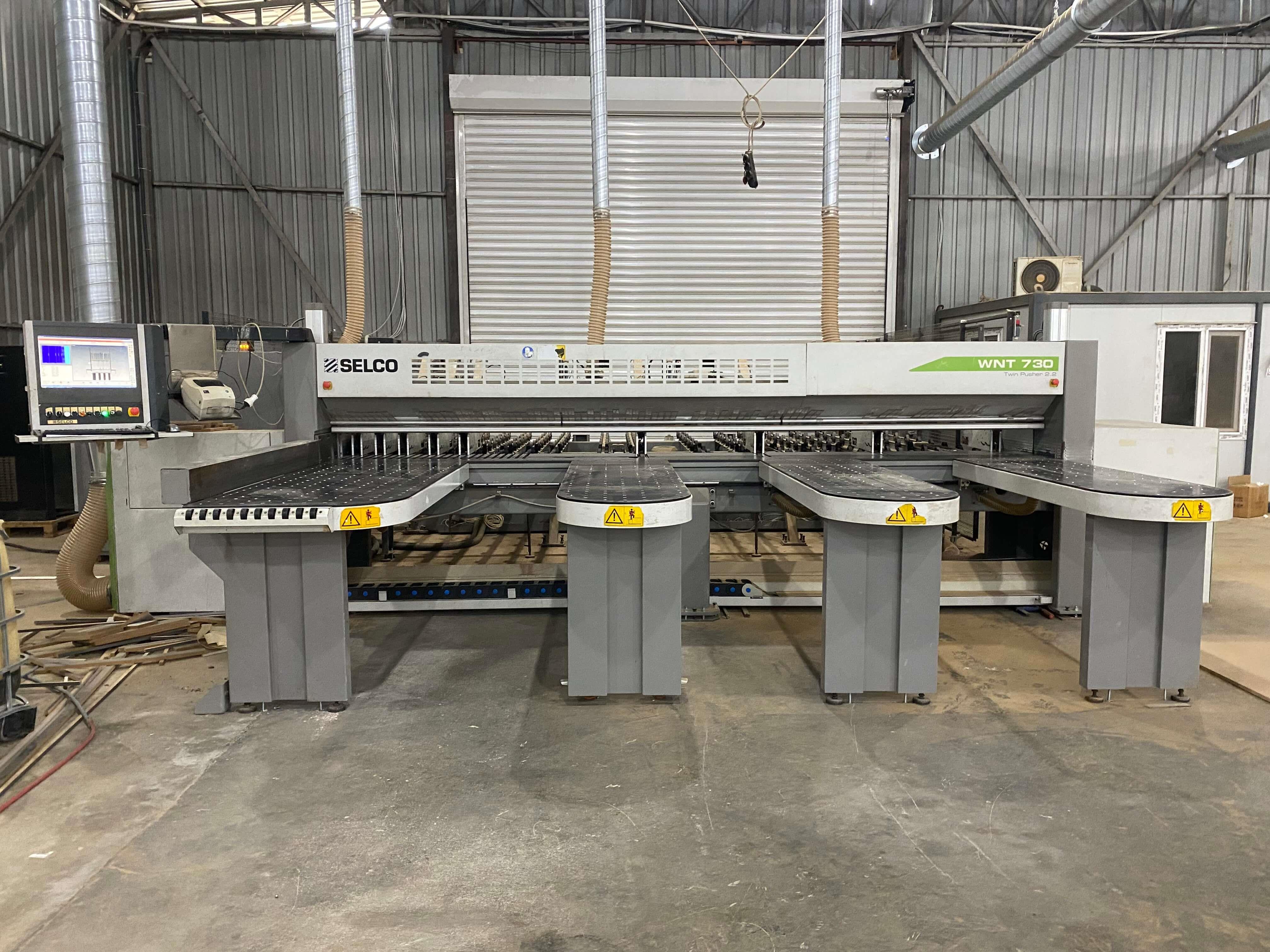 Biesse Wnt 730 Twin Pusher Asansörlü Panel Ebatlama Makinesi (2013)