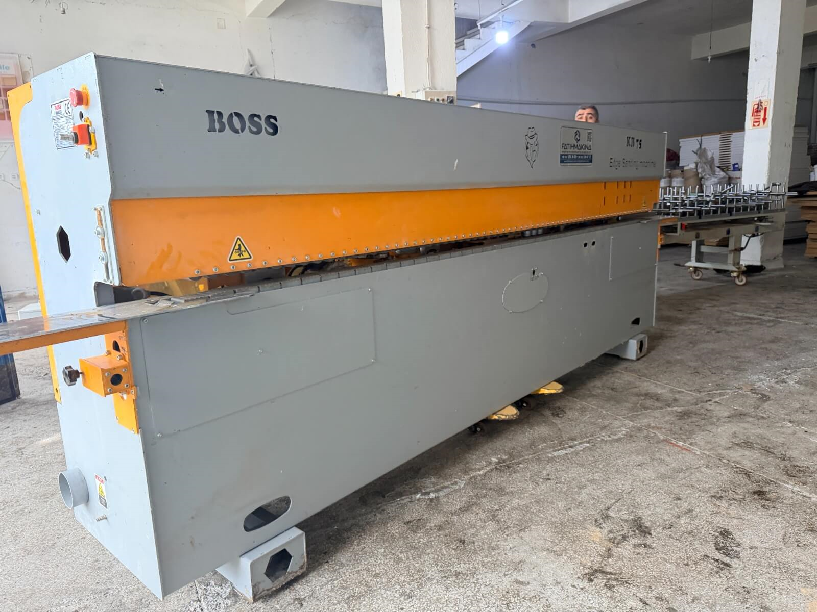 BOSS Kb-75 Kenar Bantlama Makinesi (2023)