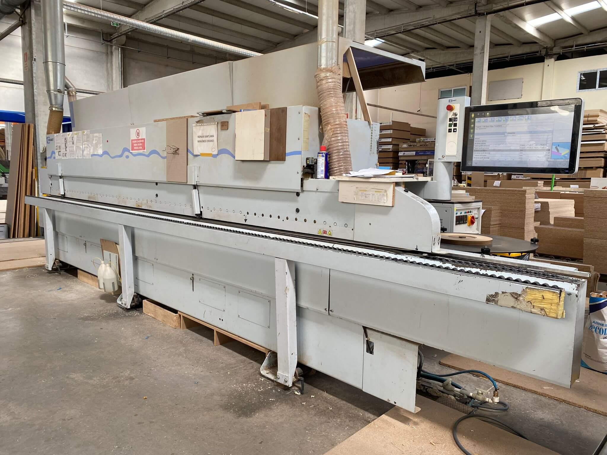 Brandt Optimat Kdf 860 C Ön Frezeli Kayışlı Kenar Bantlama Makinesi (2015)