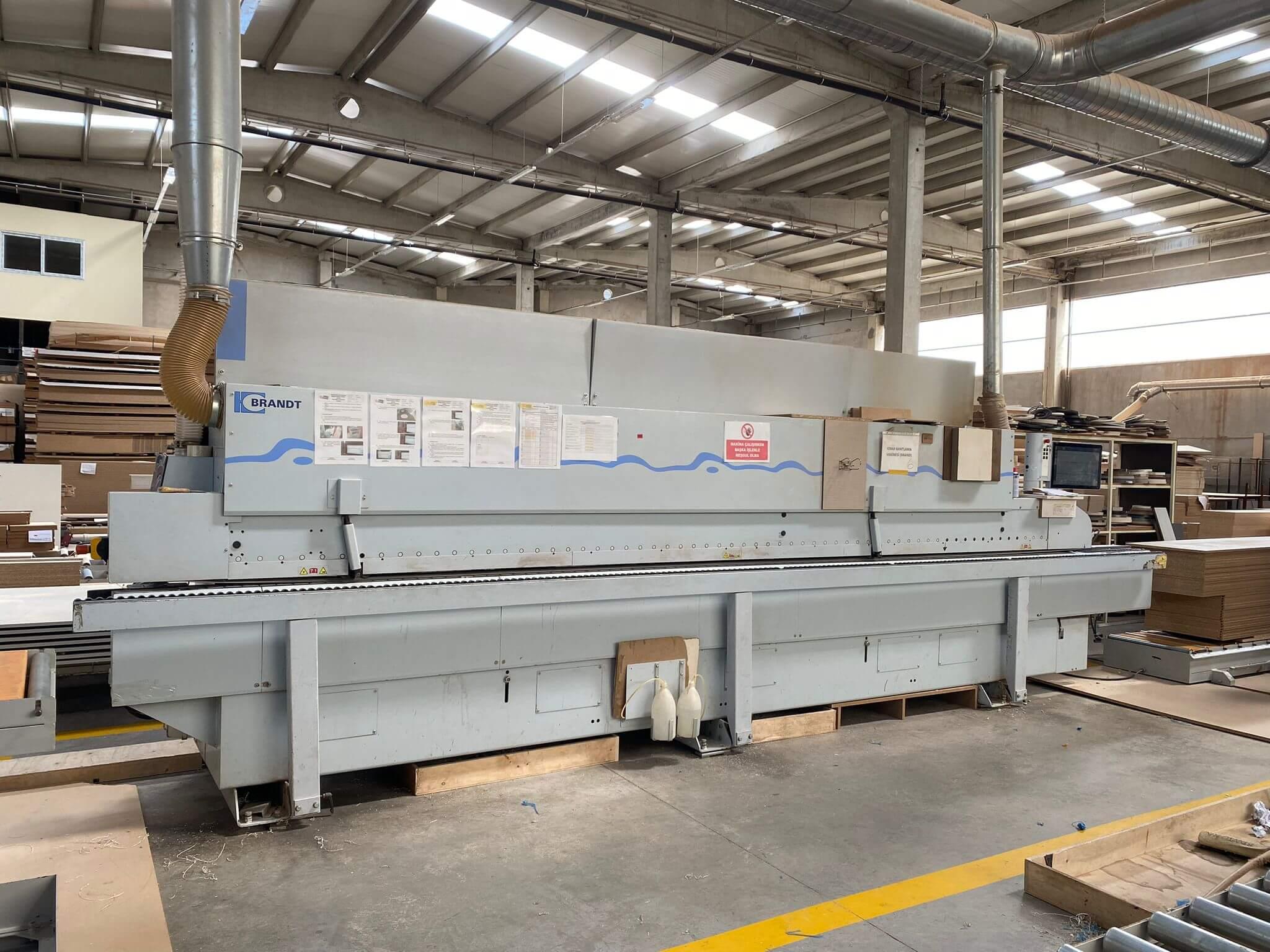 Brandt Optimat Kdf 860 C Ön Frezeli Kayışlı Kenar Bantlama Makinesi (2015)