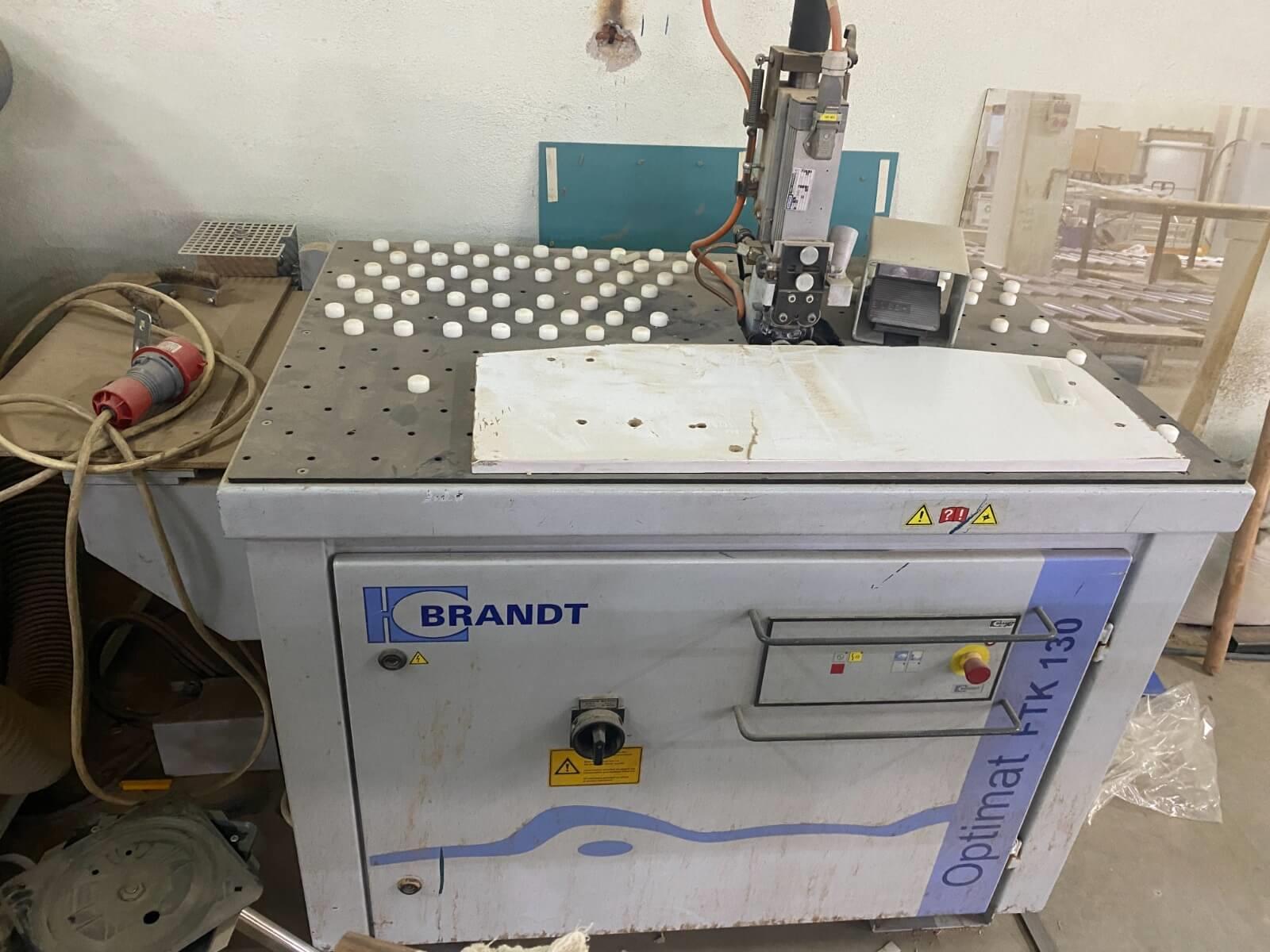 Brandt Optimat Ktd 720 Eğri Kenar Bantlama Makinesi ve Temizleme Makinesi (2012)