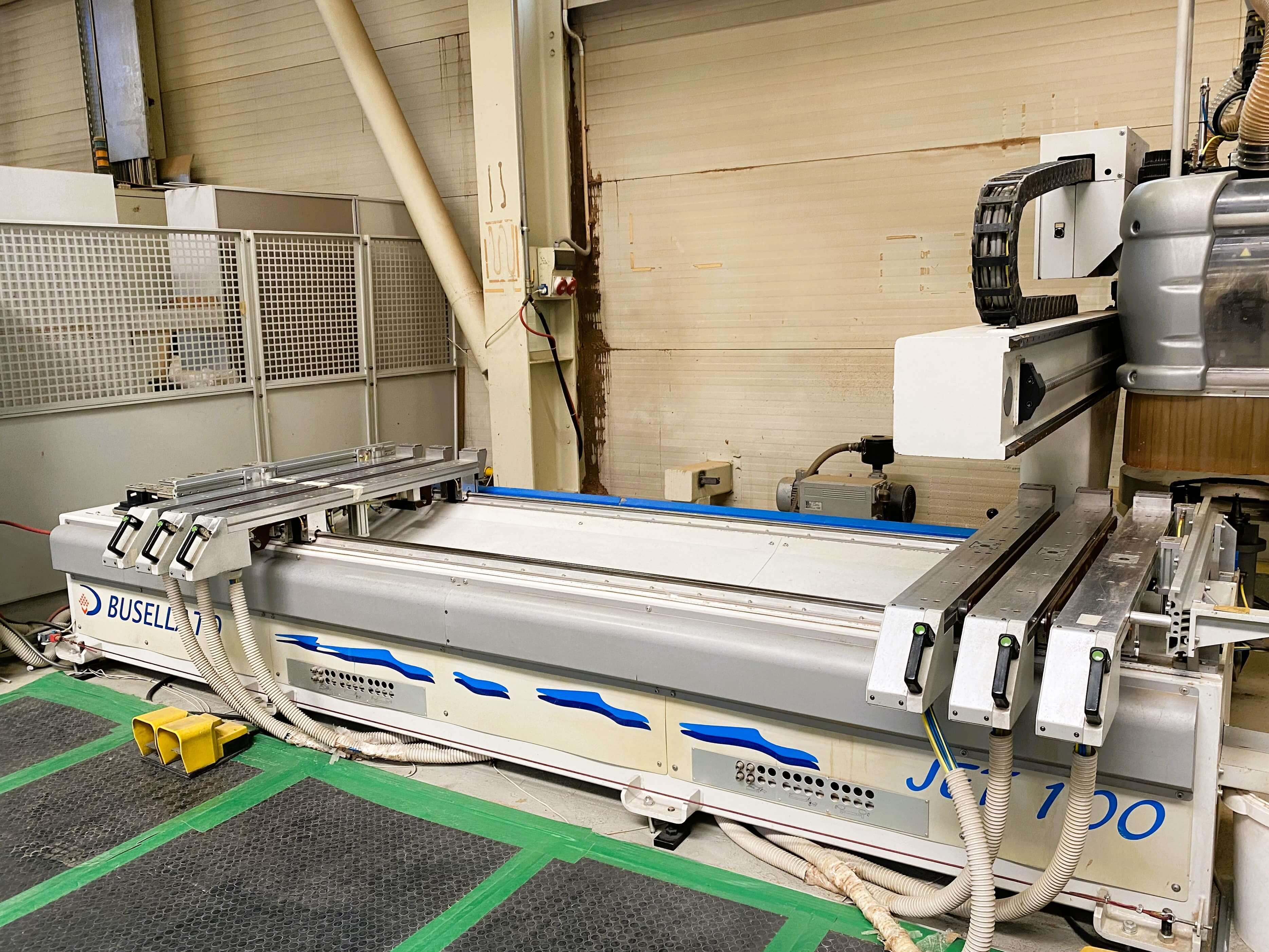 Busellato Jet 130 Yatay Kapı Frezeli Fincanlı Cnc Makinesi (2004)