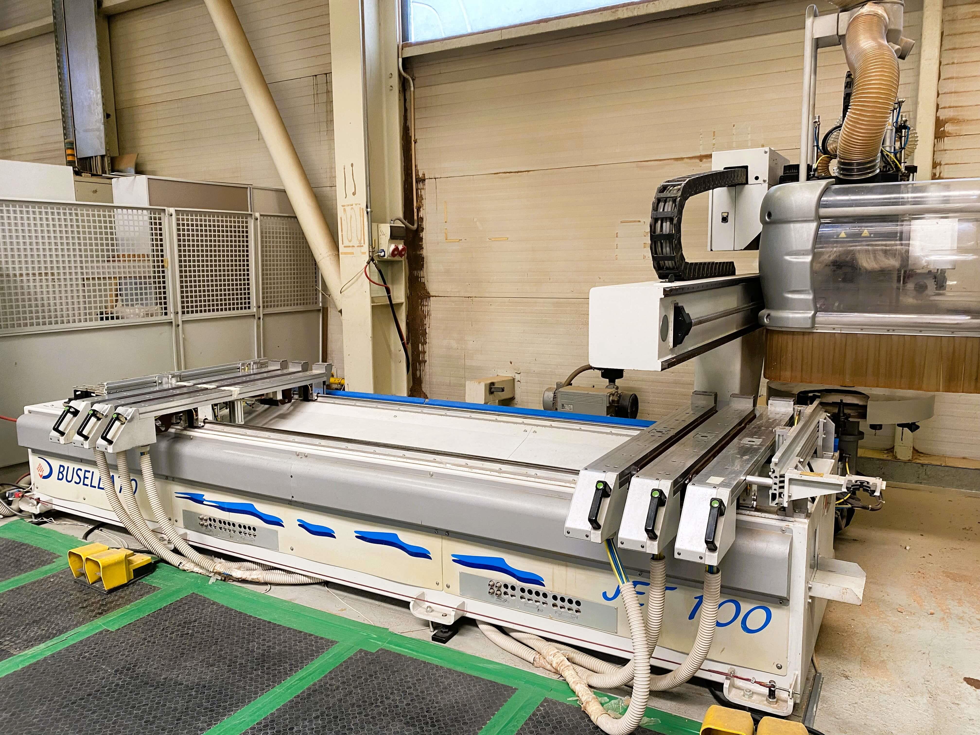 Busellato Jet 130 Yatay Kapı Frezeli Fincanlı Cnc Makinesi (2004)