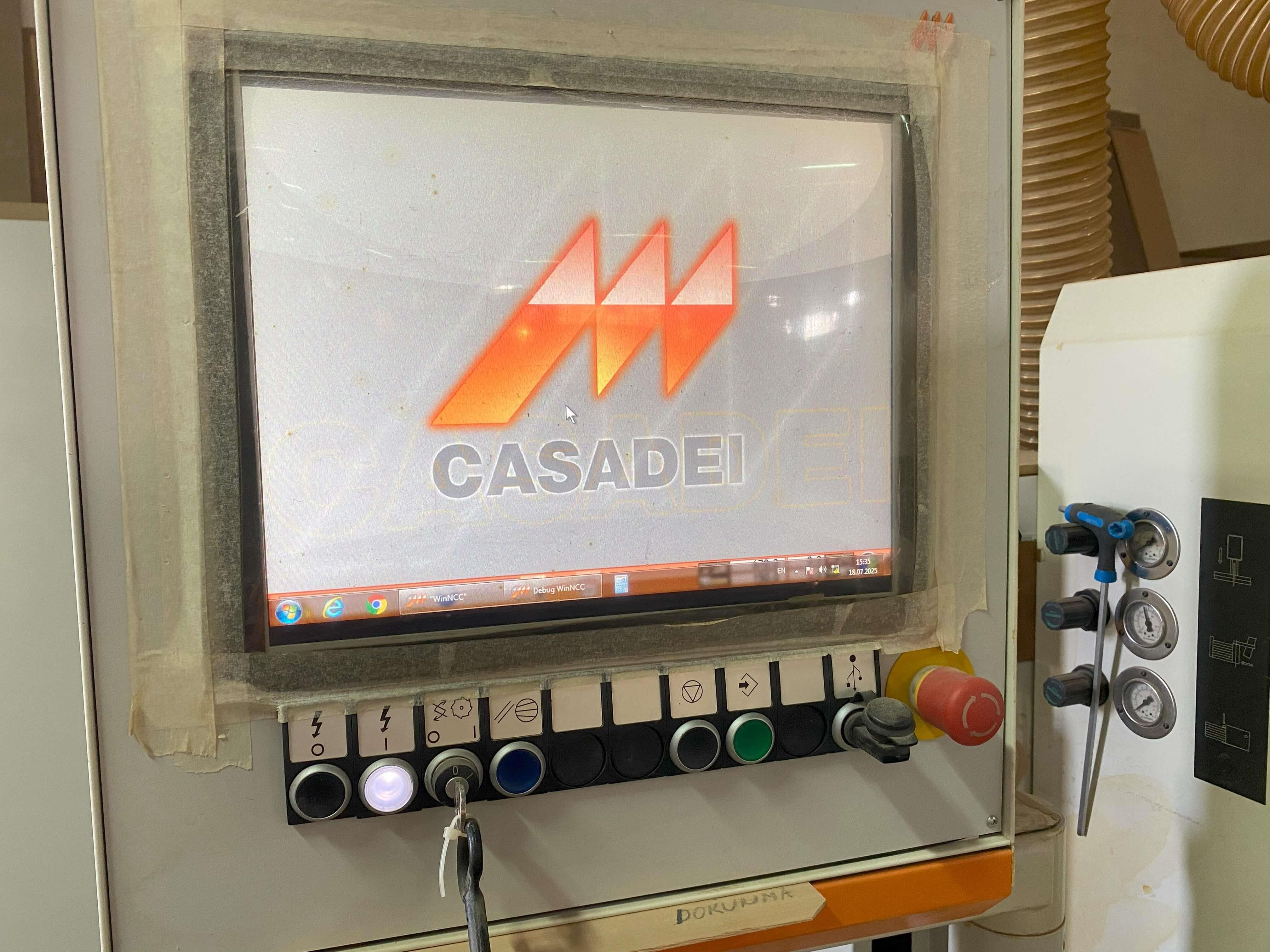 Casadei Axo 200 Panel Ebatlama Makinesi (2017)