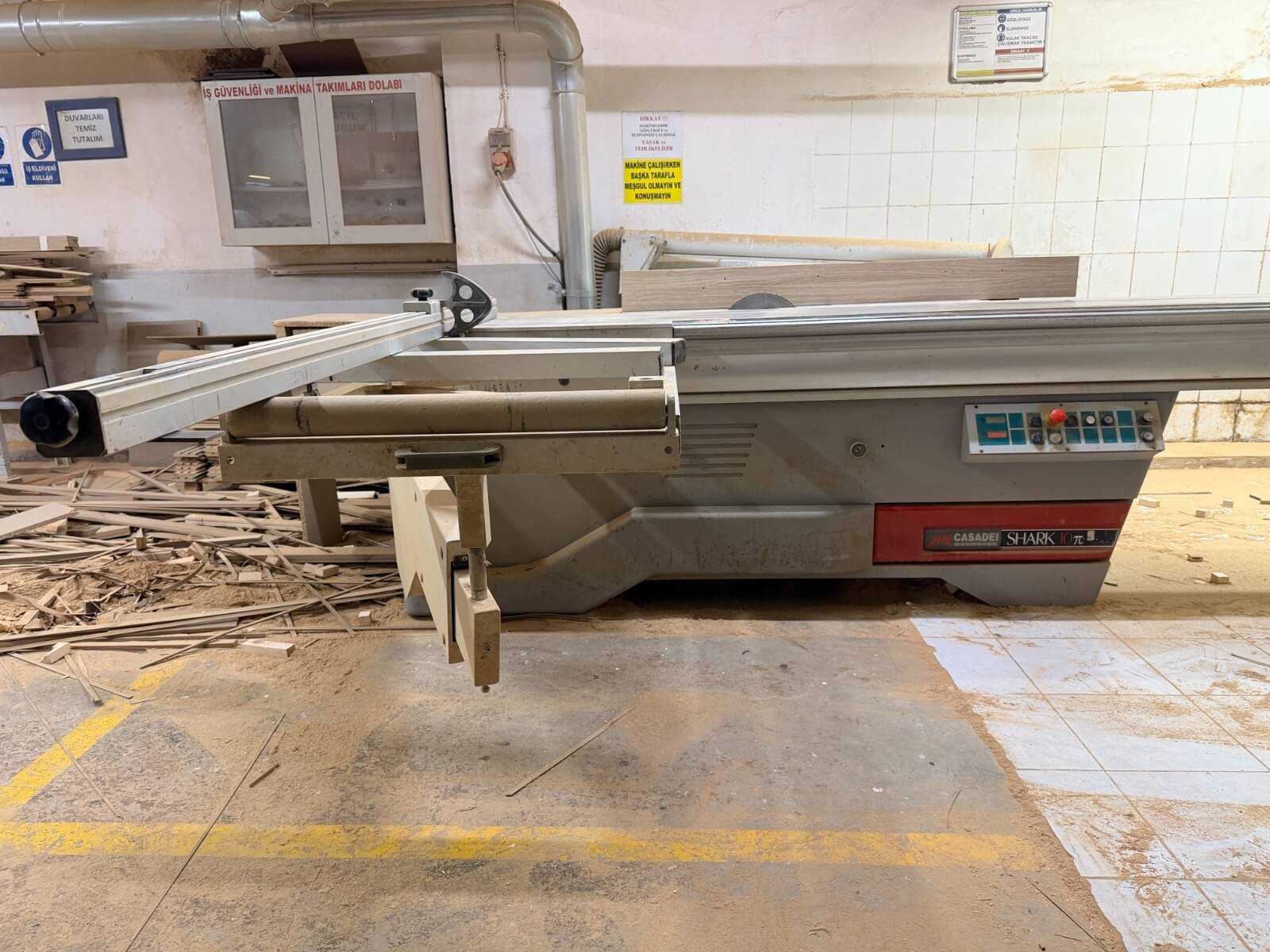 CASADEİ Shark 10 Çizicili Yatar Daire Makinesi (2000)