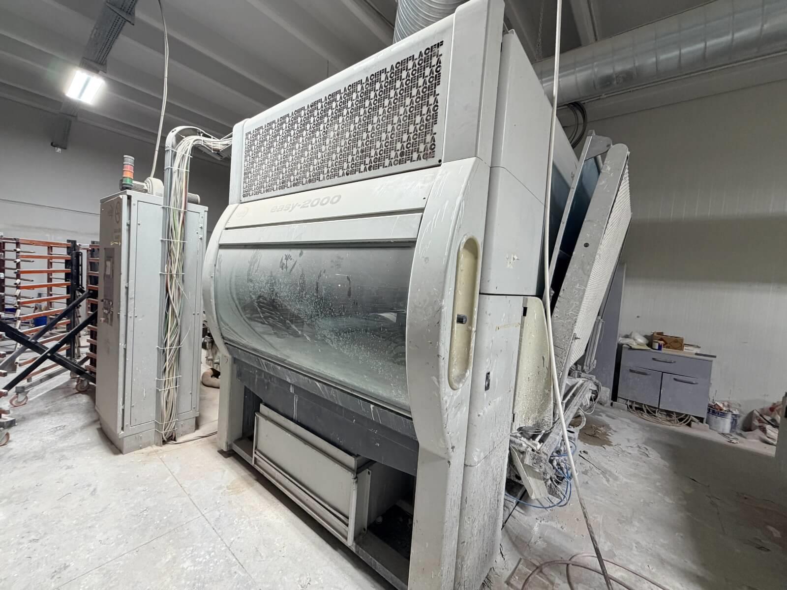Cefla Easy 2000/D Boya Atım ve Kurutma Fırın Hat Makinesi (2006)