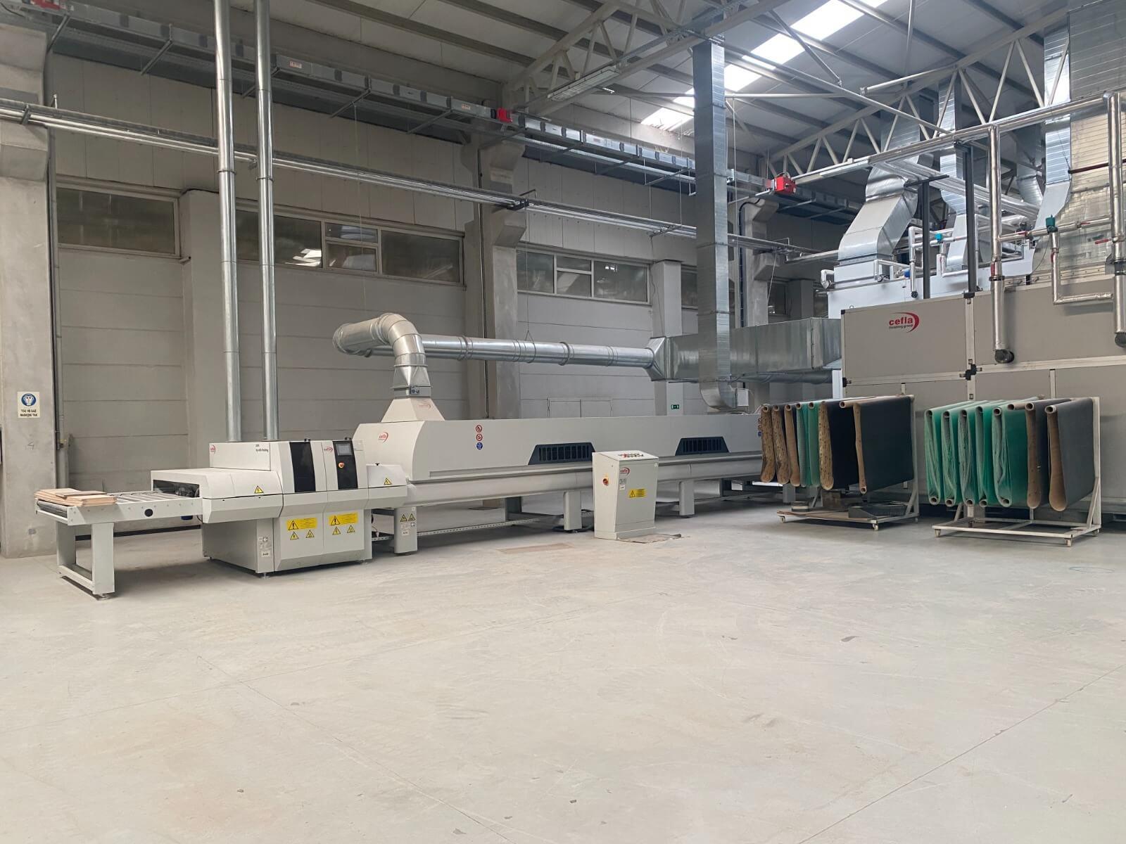 Cefla İbotic RU2WB UV-Tünel Boya Atım Makinesi (2013)