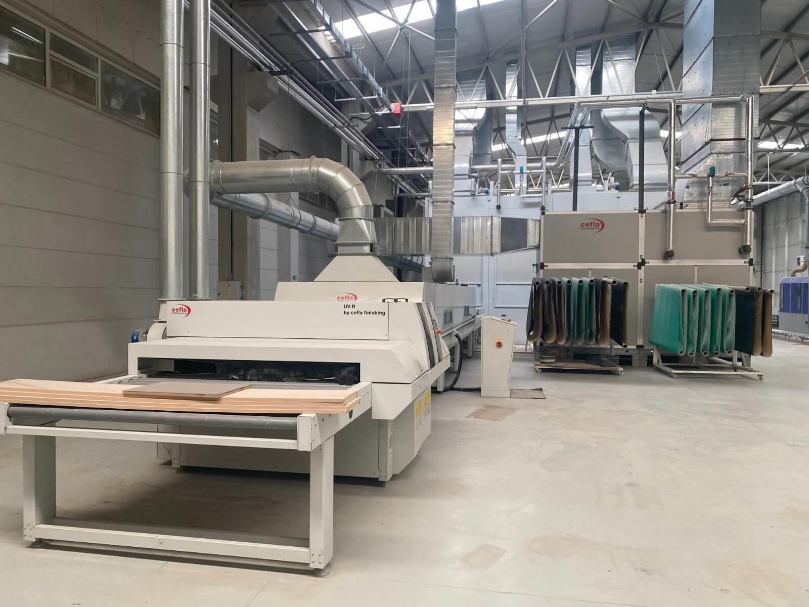 Cefla İbotic RU2WB UV-Tünel Boya Atım Makinesi (2013)