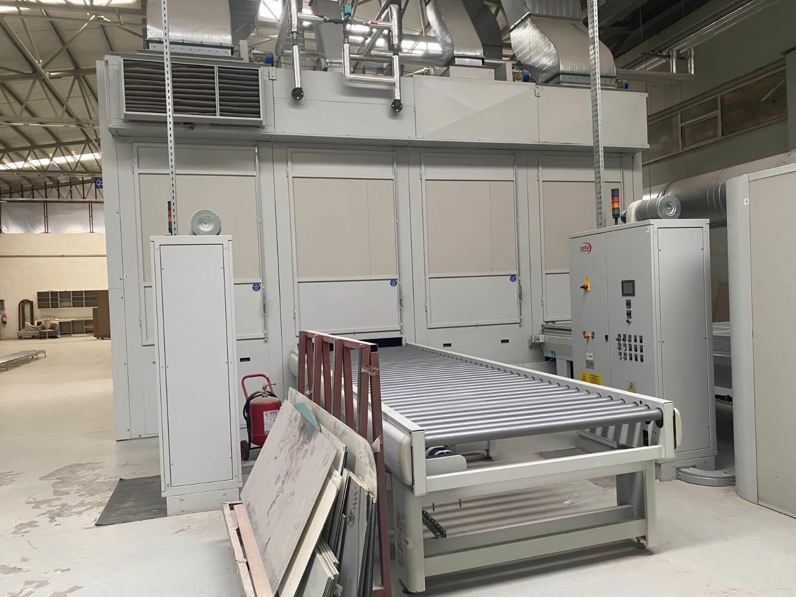 Cefla İbotic RU2WB UV-Tünel Boya Atım Makinesi (2013)