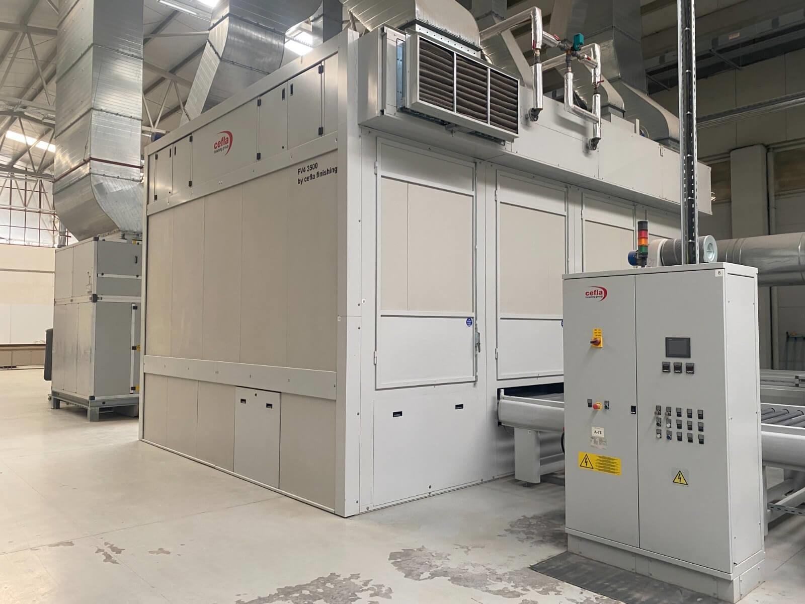Cefla İbotic RU2WB UV-Tünel Boya Atım Makinesi (2013)