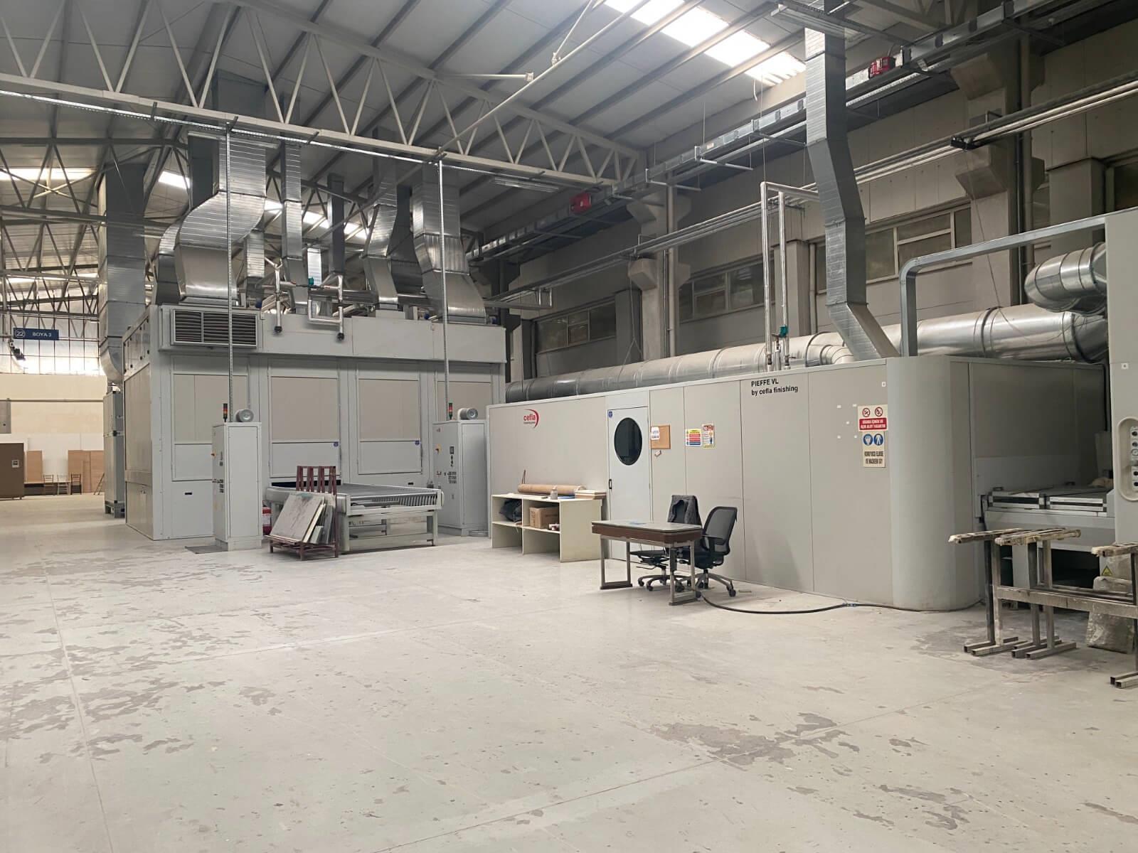 Cefla İbotic RU2WB UV-Tünel Boya Atım Makinesi (2013)