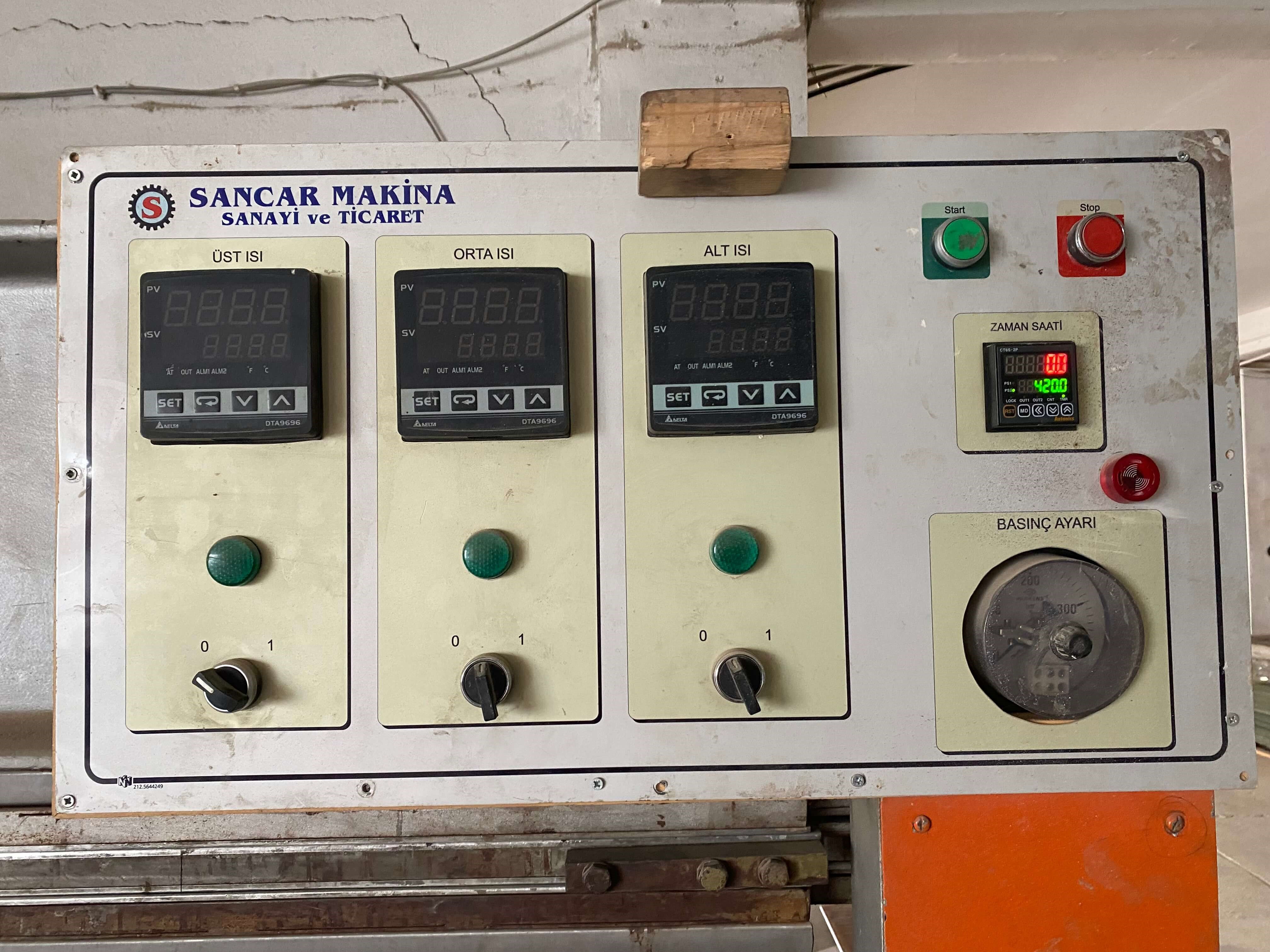 Cemil Usta 1 Ara Katlı Kapı Presi 130*250 