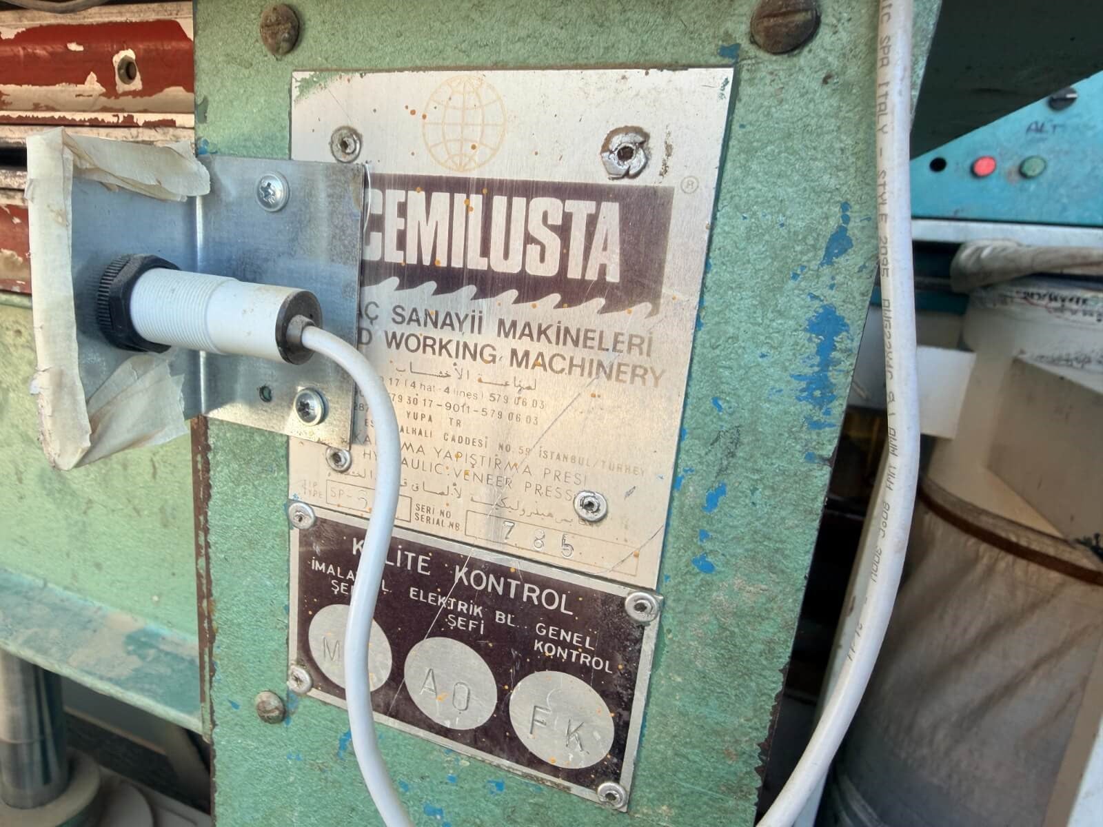 CEMİL USTA 110220 Kapı Pres Makinesi