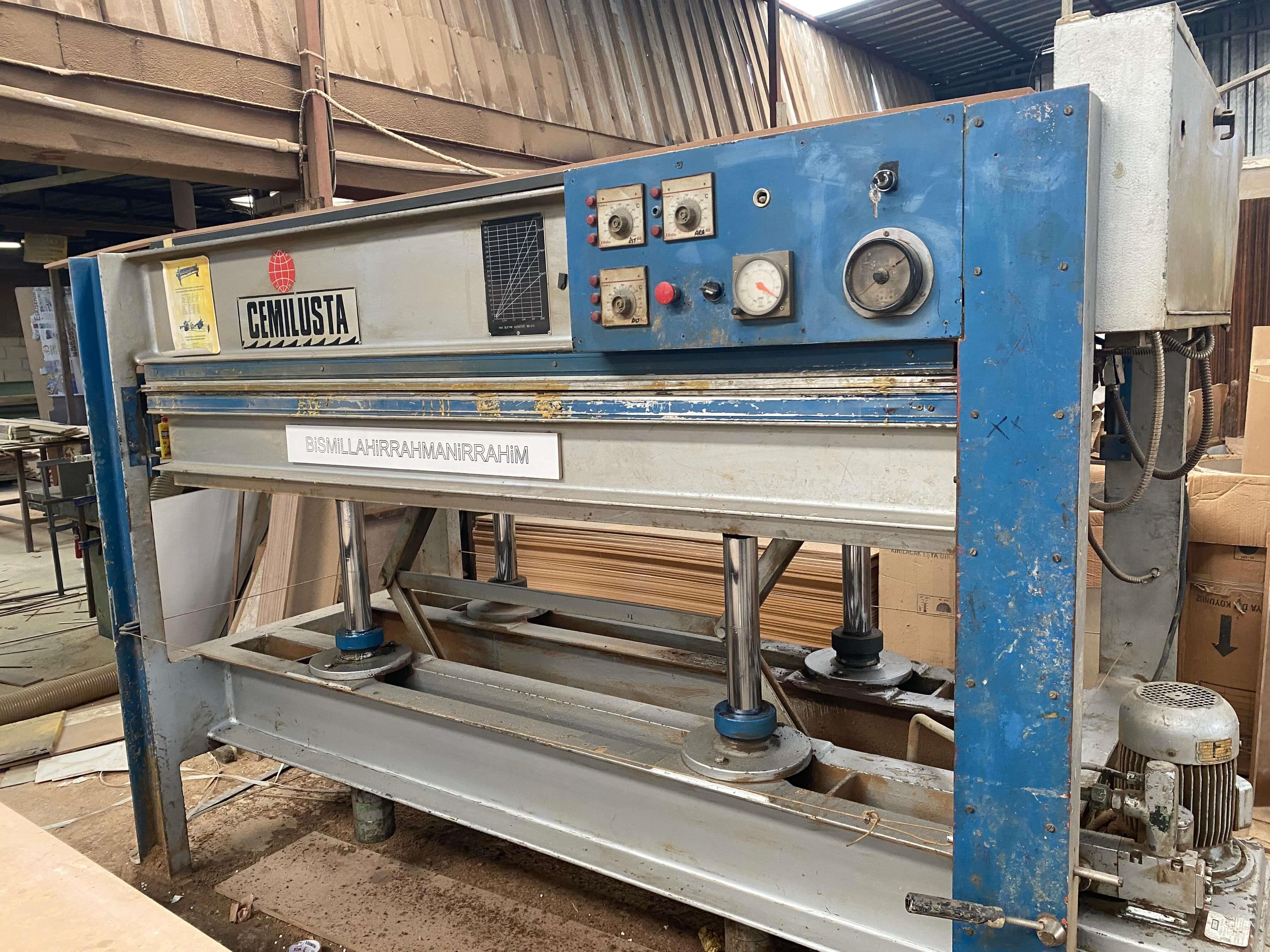 Cemil Usta 110*220 Pres Makinesi (Revizyonlu)