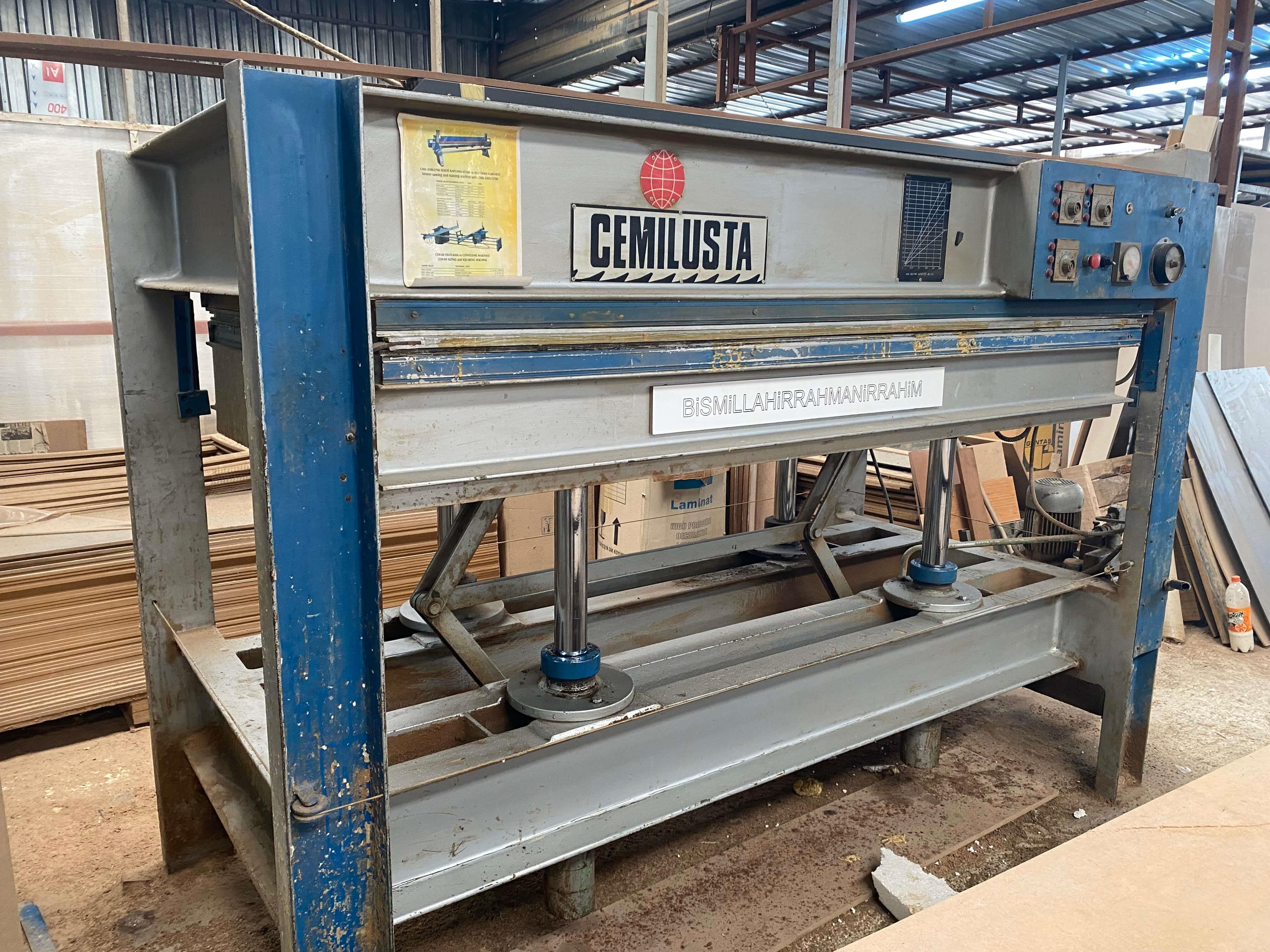 Cemil Usta 110*220 Pres Makinesi (Revizyonlu)