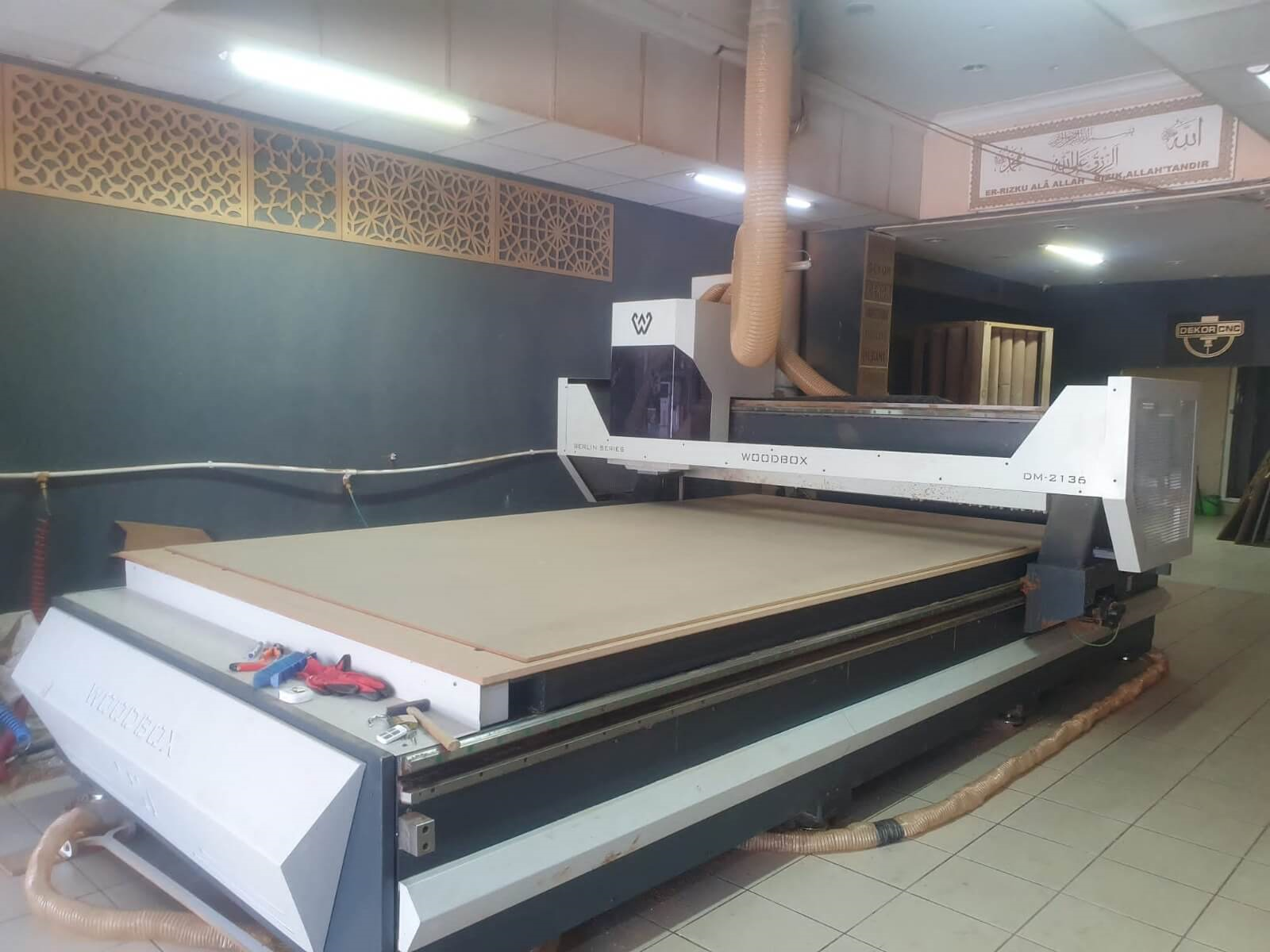 DEMART Woodbox DM 2136 Düz Tabla Cnc Makinesi (2022)