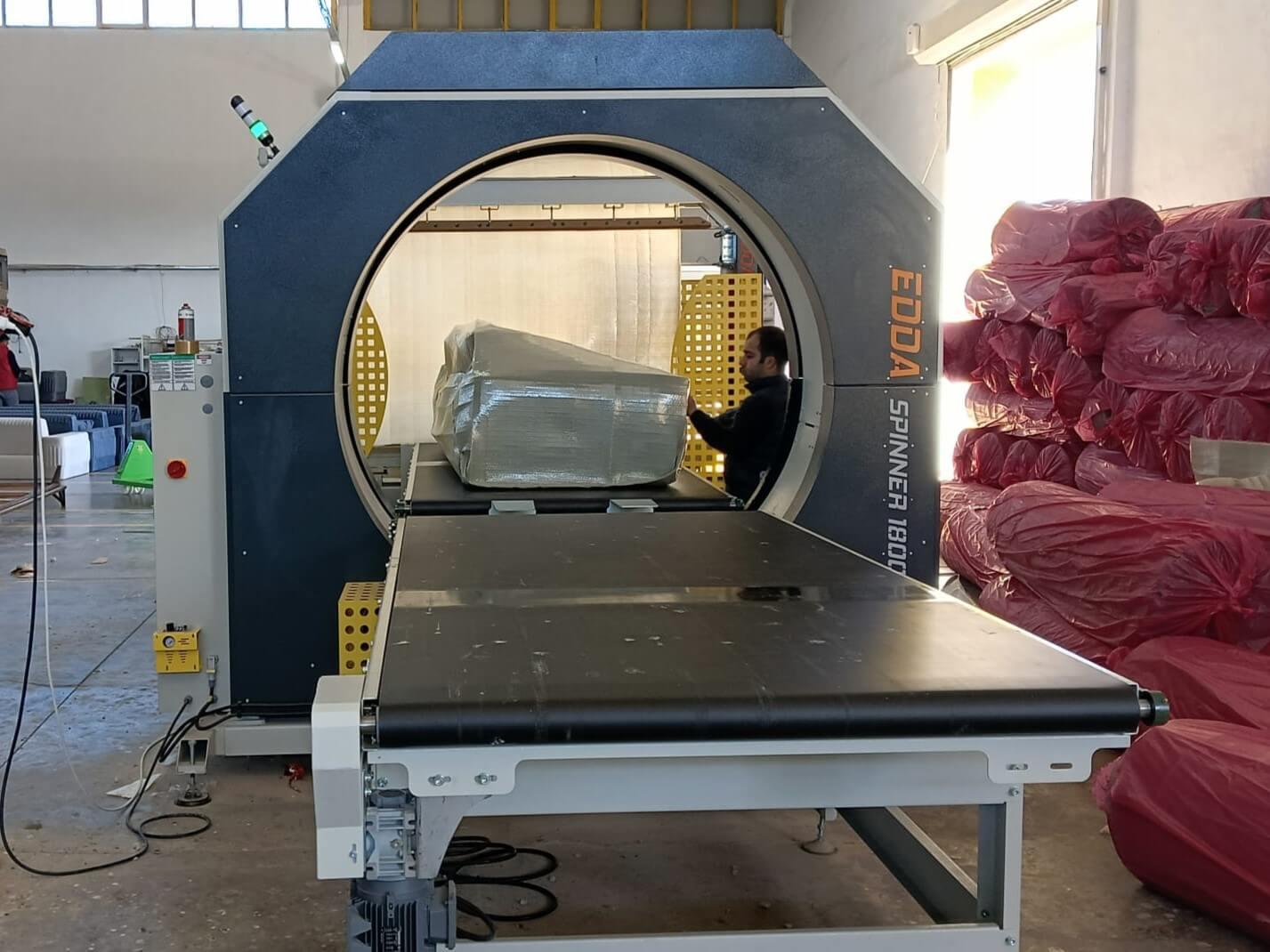 Edda Kombi Sp 1800 Bn Streç Sarma Makinesi (2023)