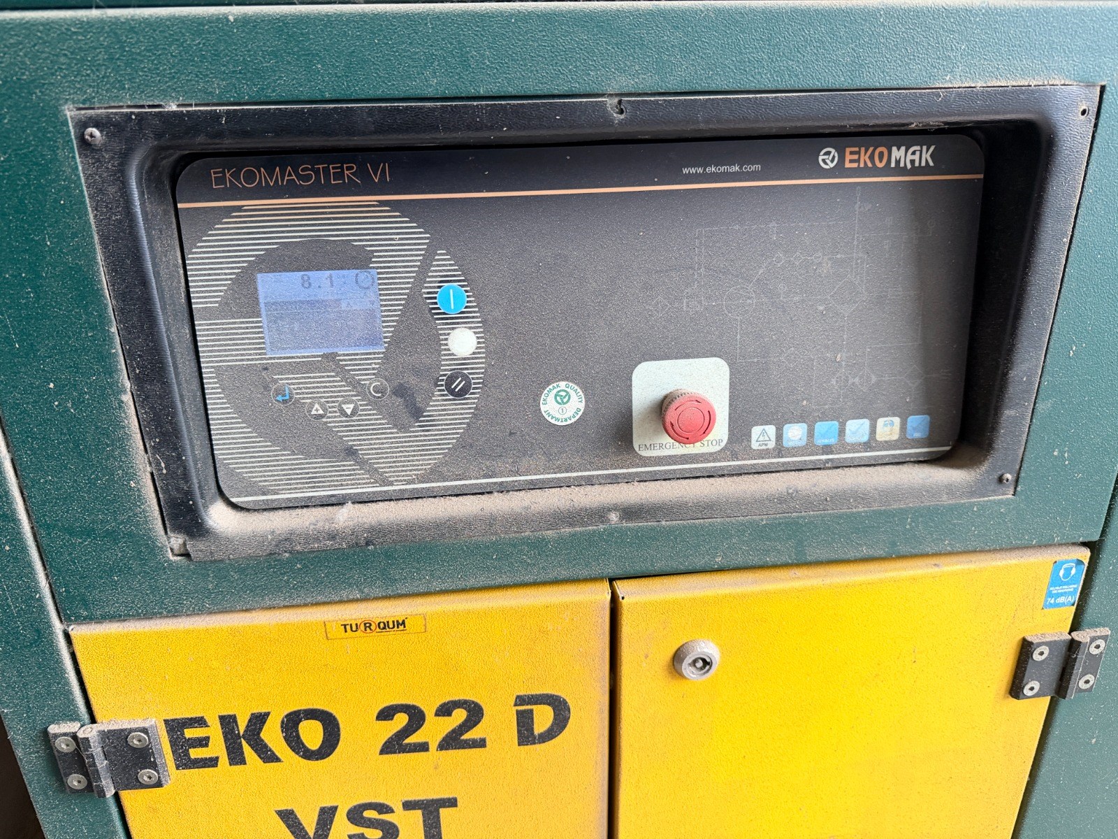 EKOMAK Eko 22 D Vst Kompresör Takımı (2014)