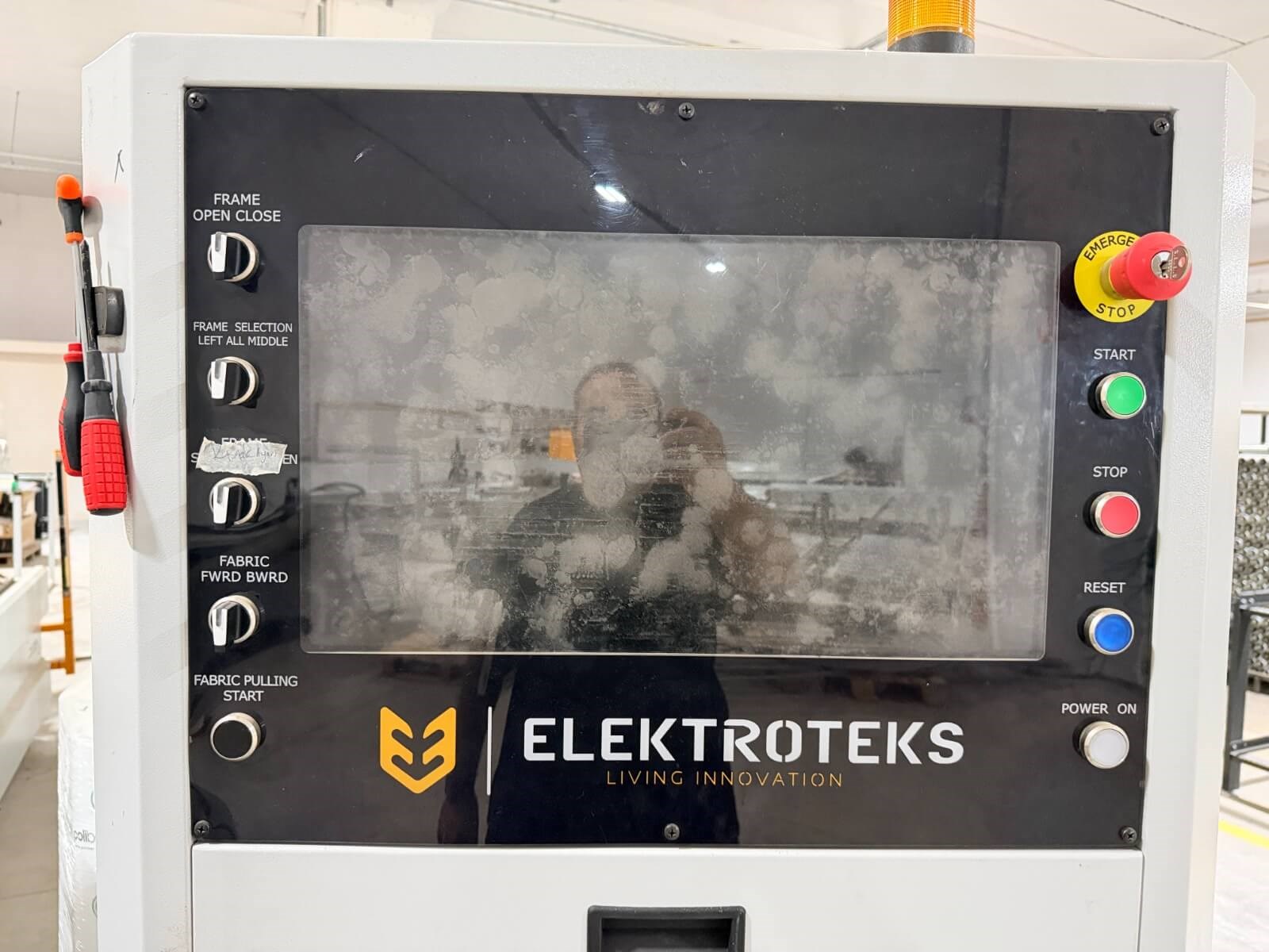 ELEKTROTEKS HYDRA Çift Kafa Çift Kasnak Kontinü Kapitone Dikiş Makinesi (2020)