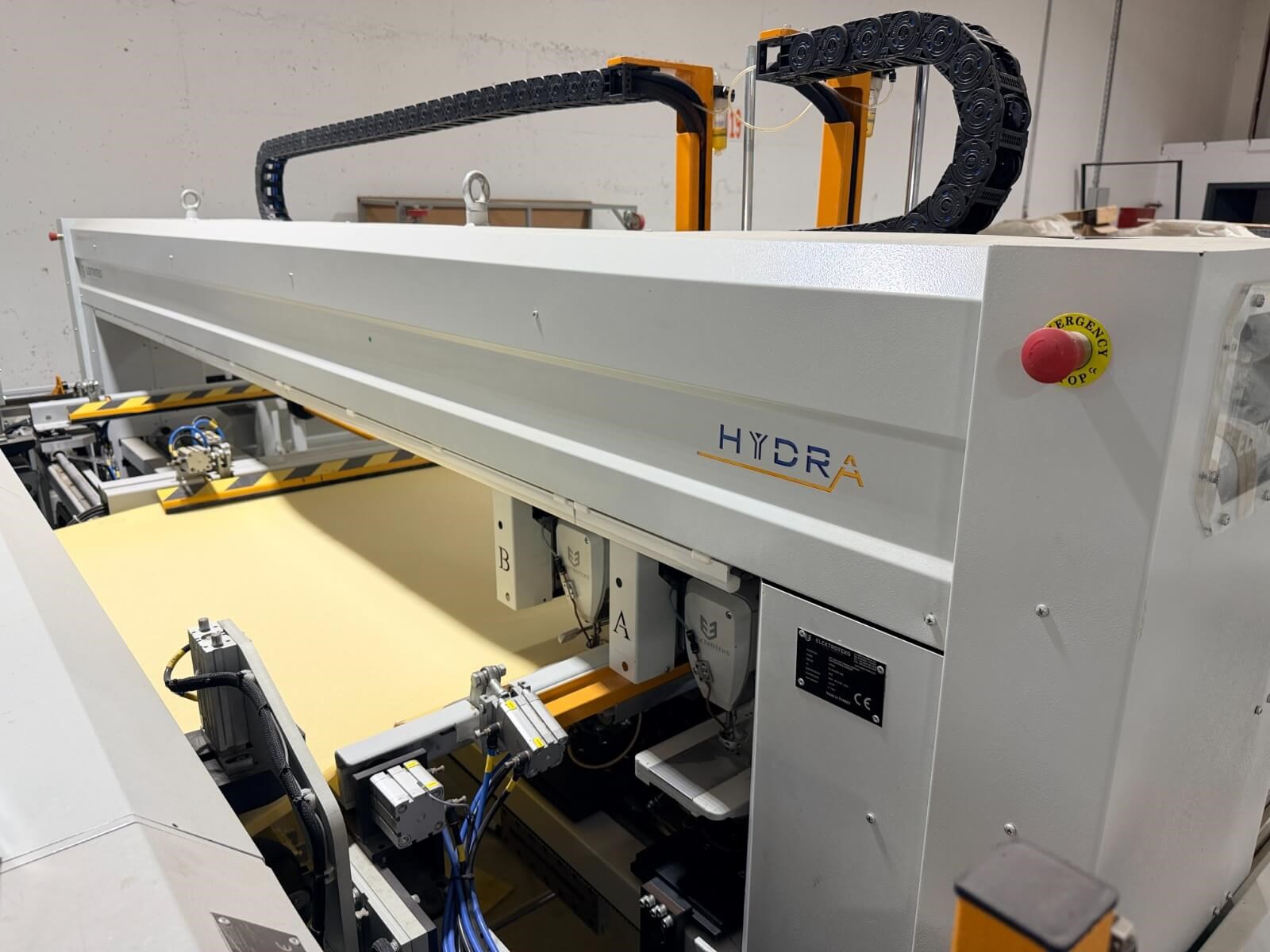 ELEKTROTEKS HYDRA Çift Kafa Çift Kasnak Kontinü Kapitone Dikiş Makinesi (2020)