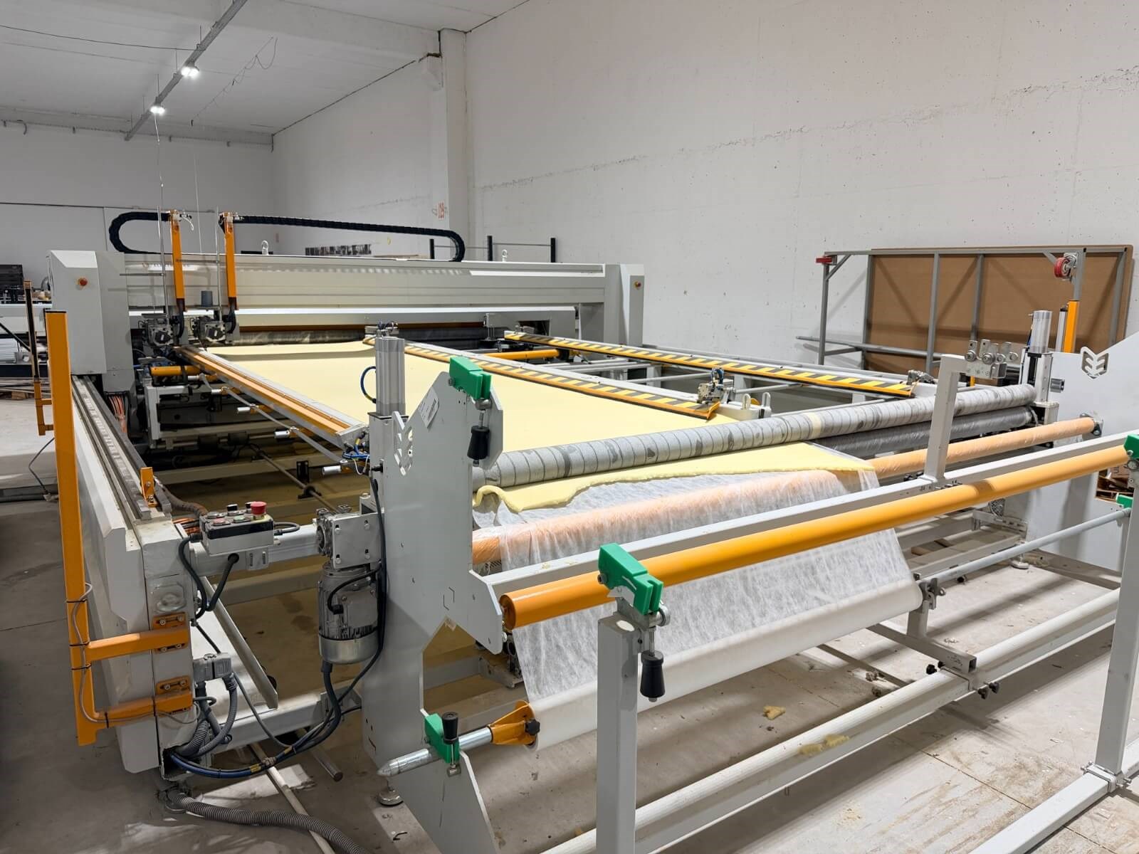 ELEKTROTEKS HYDRA Çift Kafa Çift Kasnak Kontinü Kapitone Dikiş Makinesi (2020)