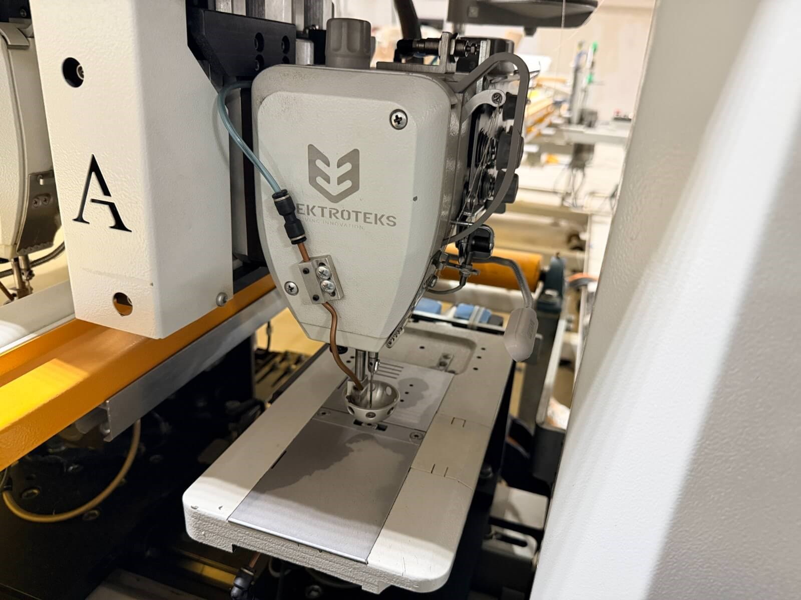 ELEKTROTEKS HYDRA Çift Kafa Çift Kasnak Kontinü Kapitone Dikiş Makinesi (2020)