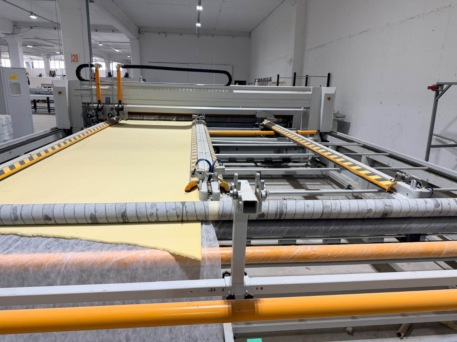 ELEKTROTEKS HYDRA Çift Kafa Çift Kasnak Kontinü Kapitone Dikiş Makinesi (2020)