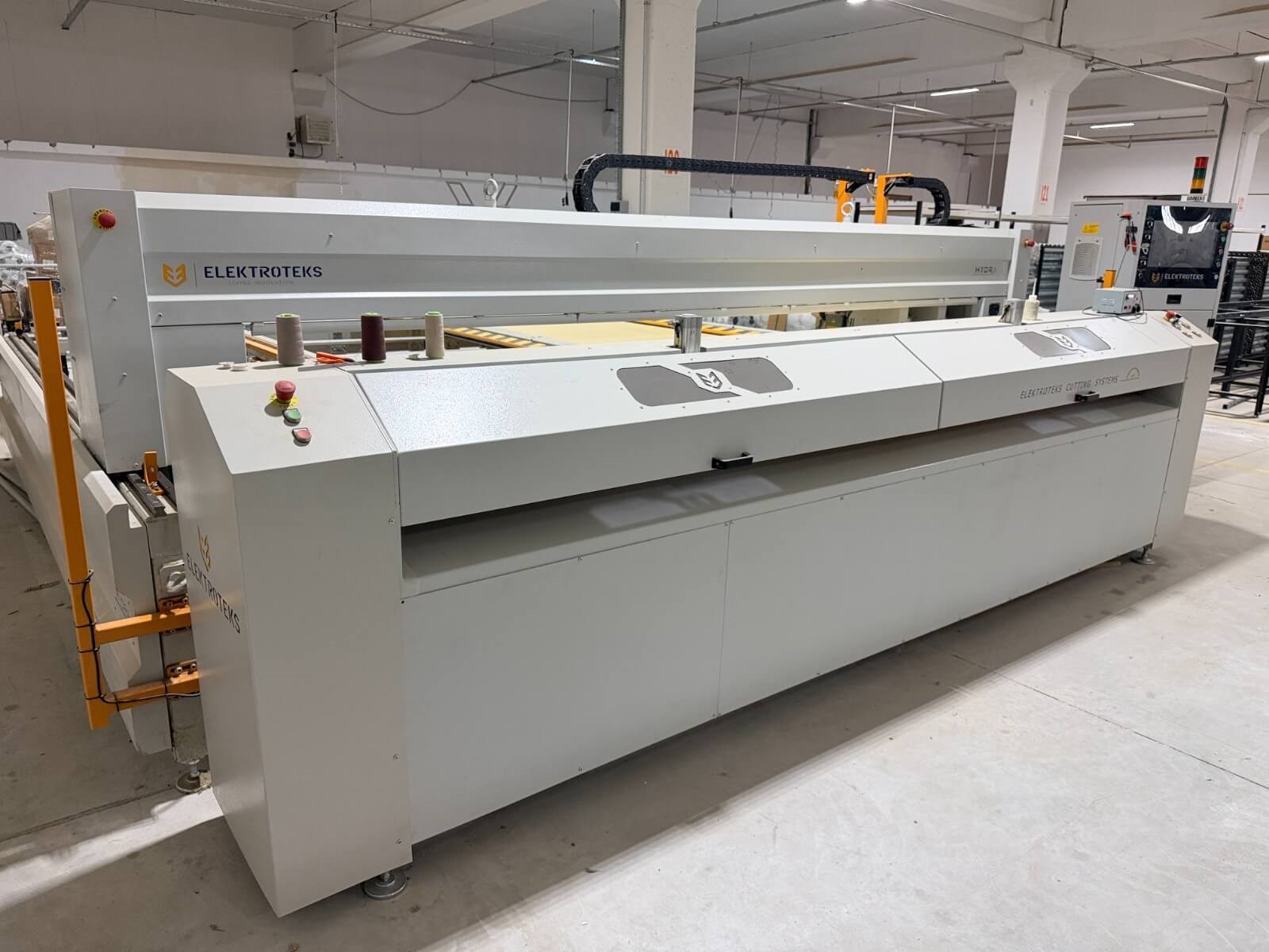 ELEKTROTEKS HYDRA Çift Kafa Çift Kasnak Kontinü Kapitone Dikiş Makinesi (2020)