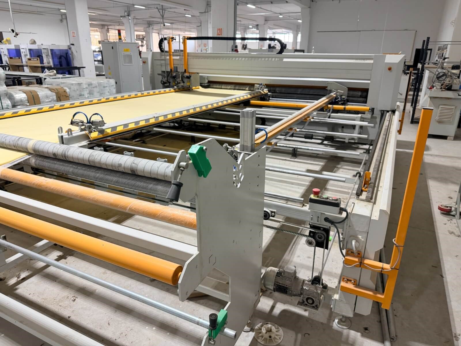 ELEKTROTEKS HYDRA Çift Kafa Çift Kasnak Kontinü Kapitone Dikiş Makinesi (2020)