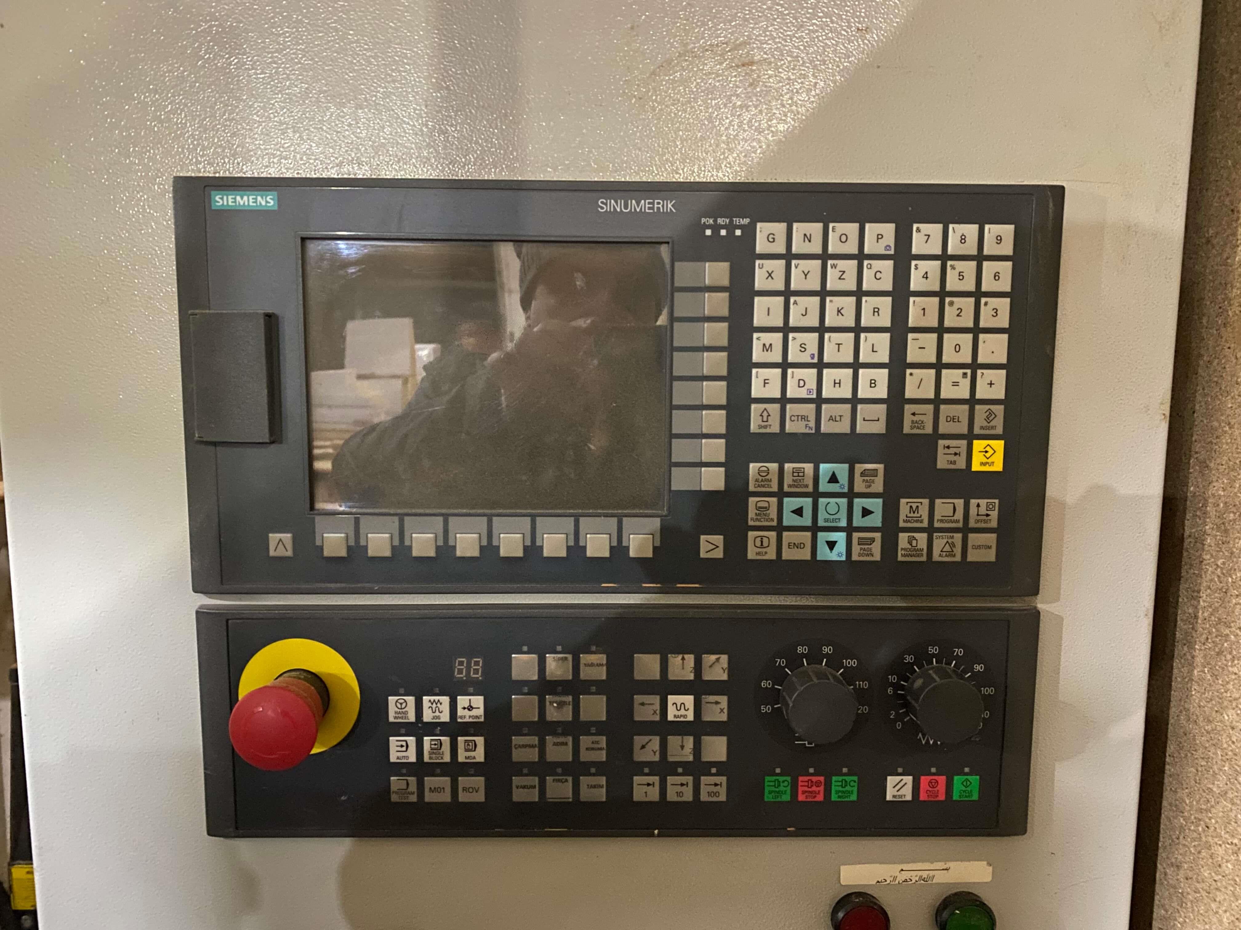 Elfamak Torro 2128 Süpürmeli Düz Tabla Cnc Makinesi (2020)