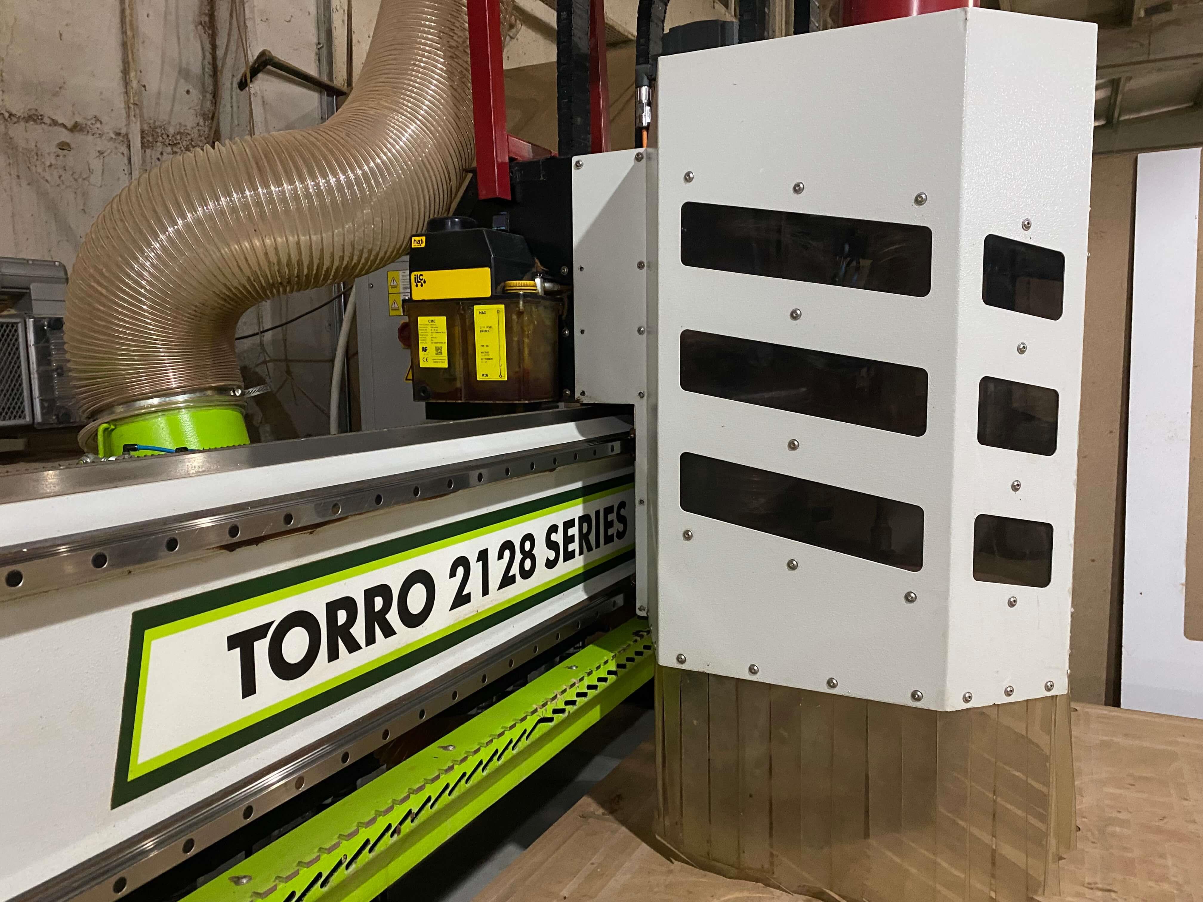 Elfamak Torro 2128 Süpürmeli Düz Tabla Cnc Makinesi (2020)