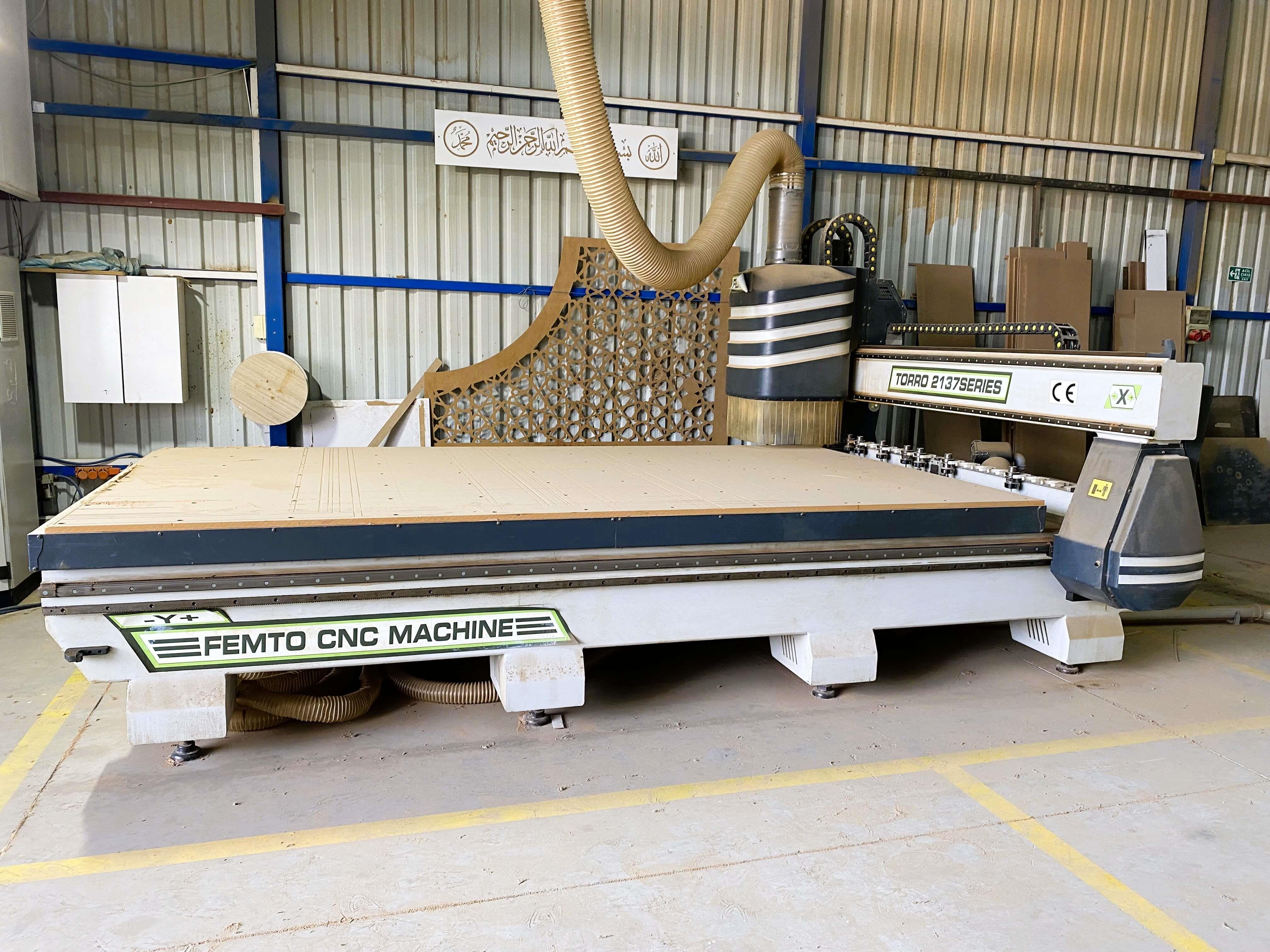 Elfamak Torro 2137 Düz Tabla Router Cnc Makinesi (2017)
