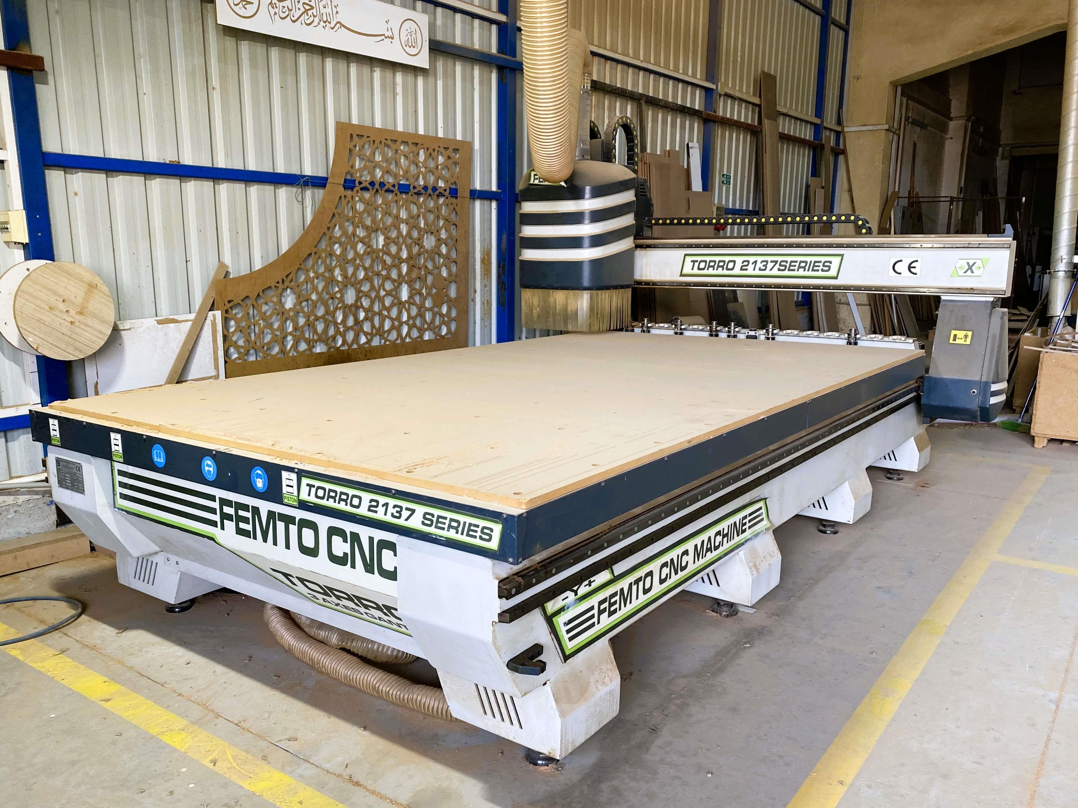 Elfamak Torro 2137 Düz Tabla Router Cnc Makinesi (2017)