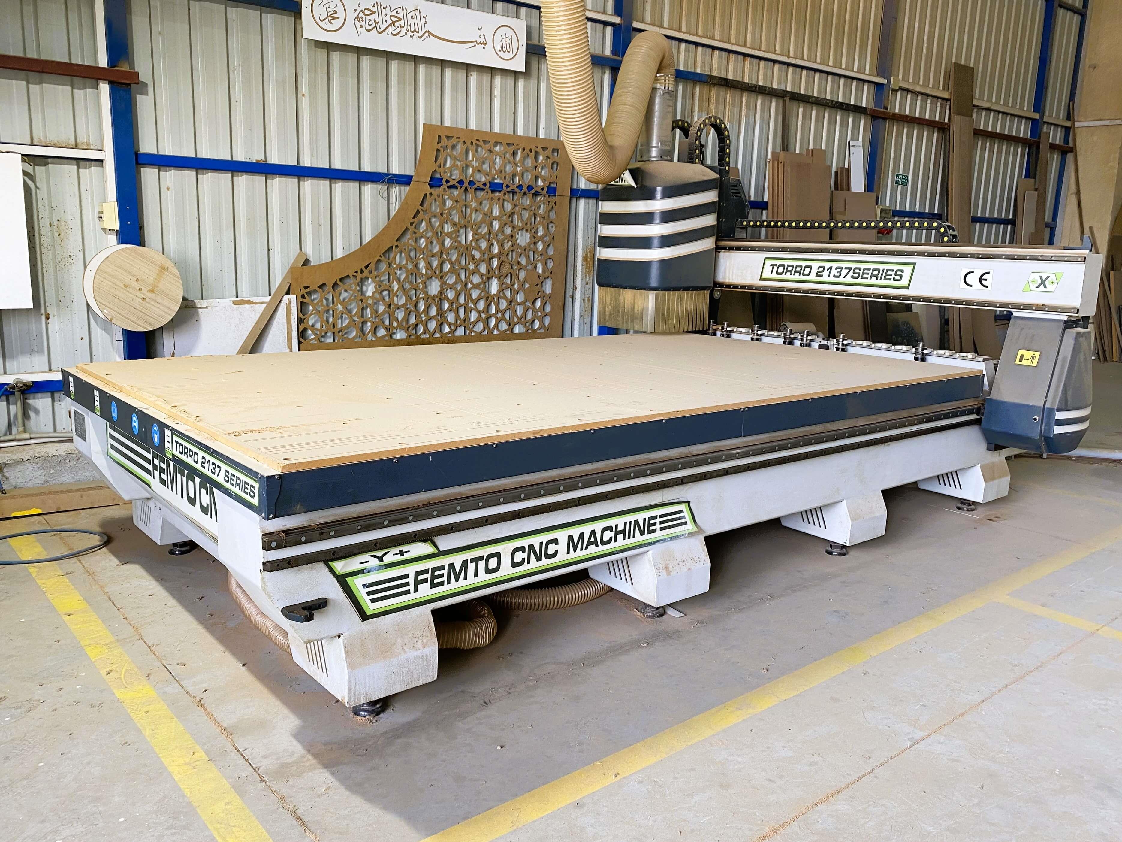 Elfamak Torro 2137 Düz Tabla Router Cnc Makinesi (2017)